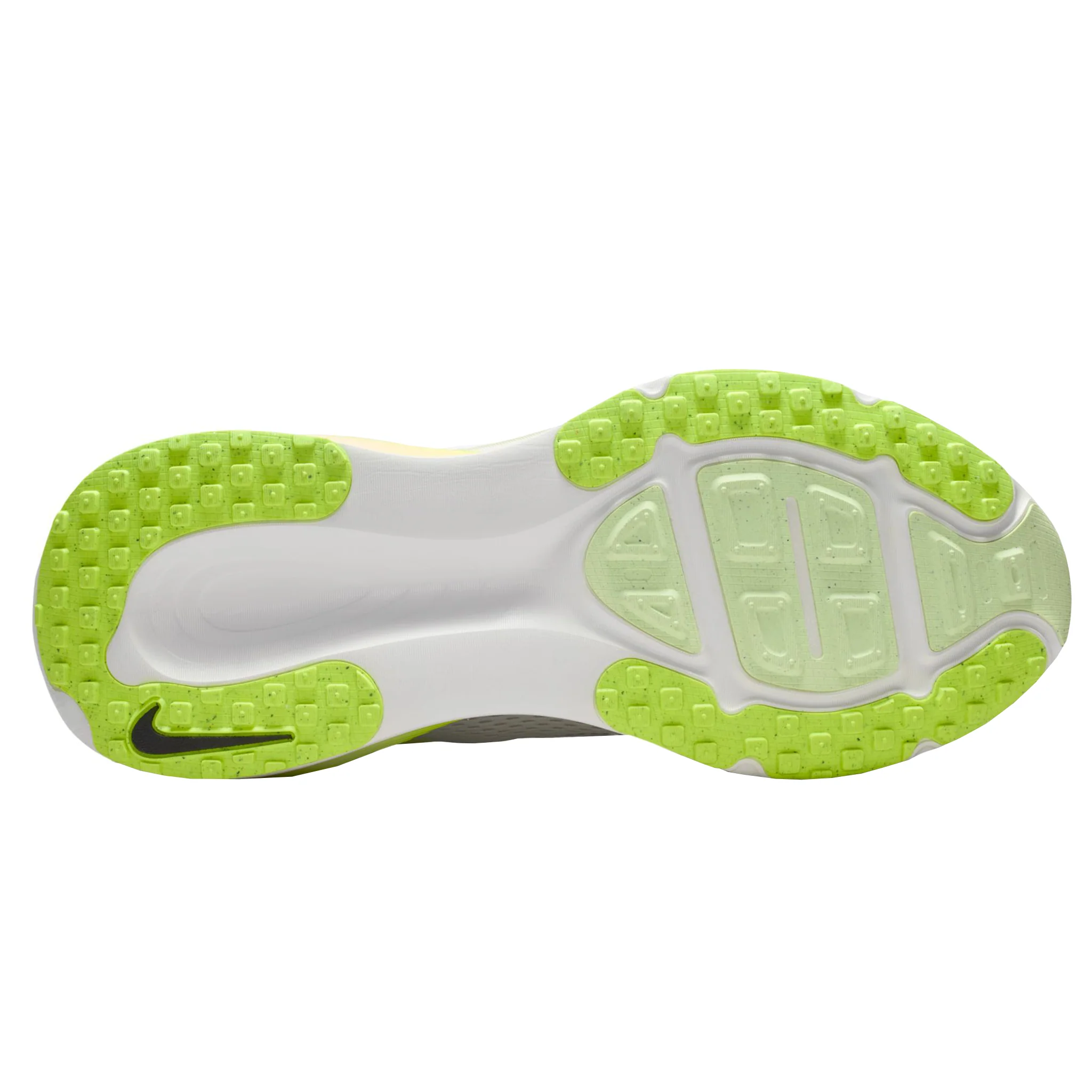 Nike Mens Vomero 18 - White/Black/Volt/Barely Volt - Neutral - SP26 - Image 2
