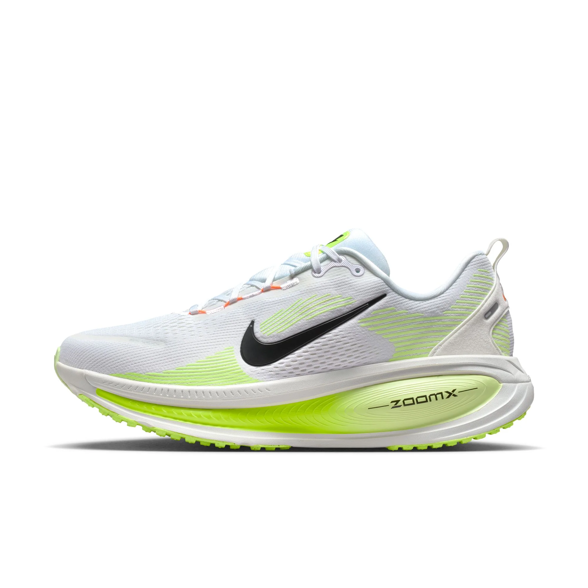 Nike Mens Vomero 18 - White/Black/Volt/Barely Volt - Neutral - SP26 - Image 3