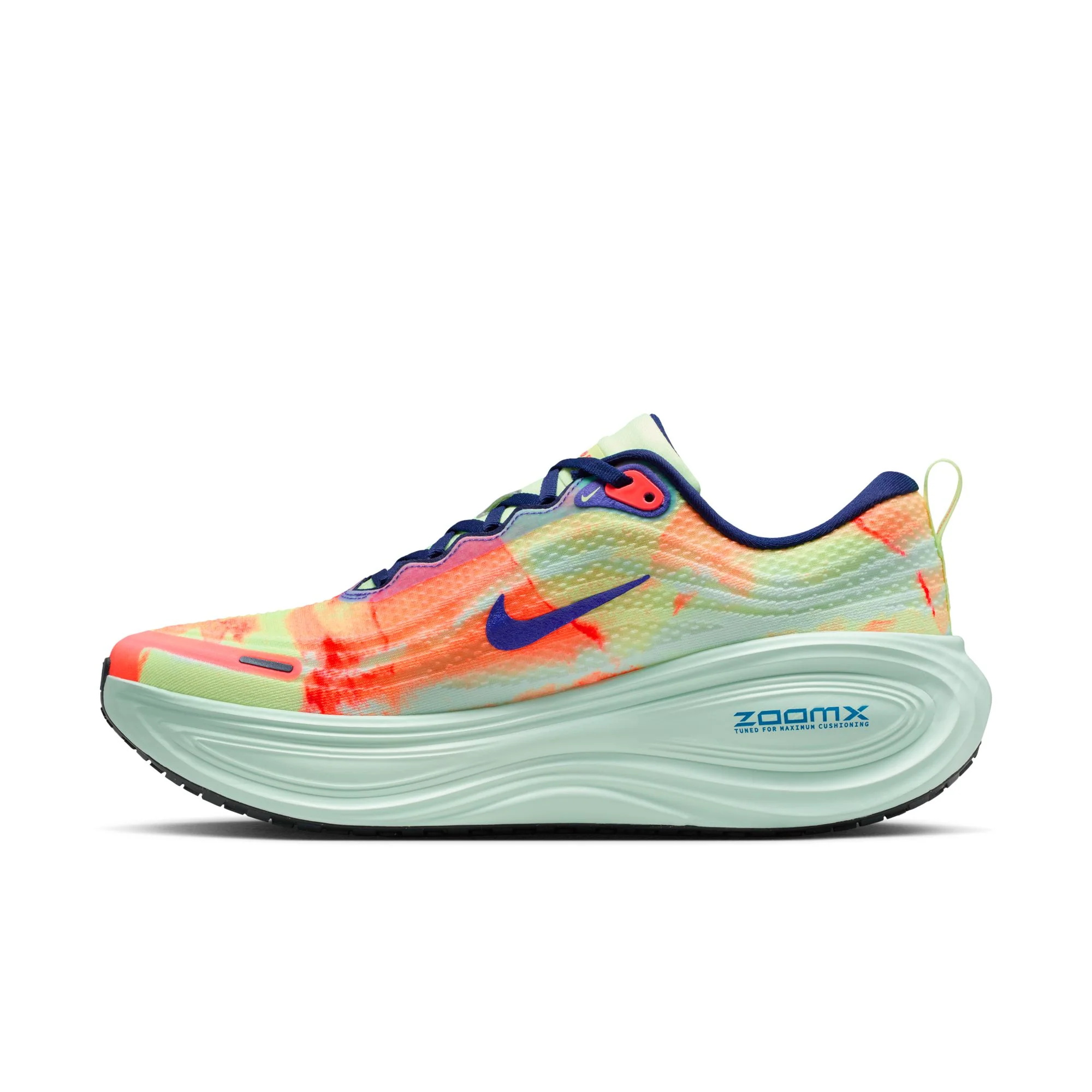 Nike Mens Vomero Plus - Barely Volt/Indigo Burst/Hot Lava - Neutral - SP26 - Image 6