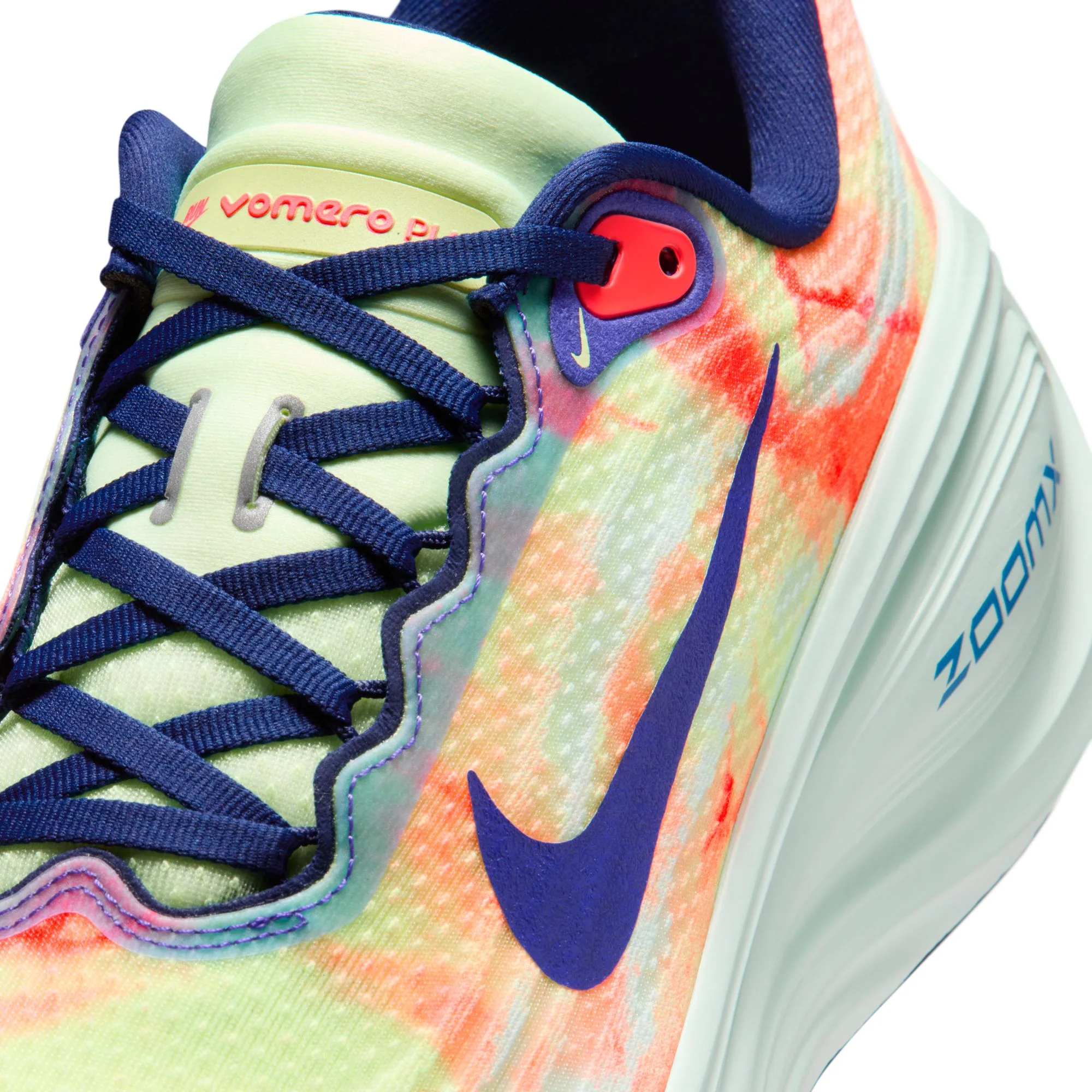Nike Mens Vomero Plus - Barely Volt/Indigo Burst/Hot Lava - Neutral - SP26 - Image 9