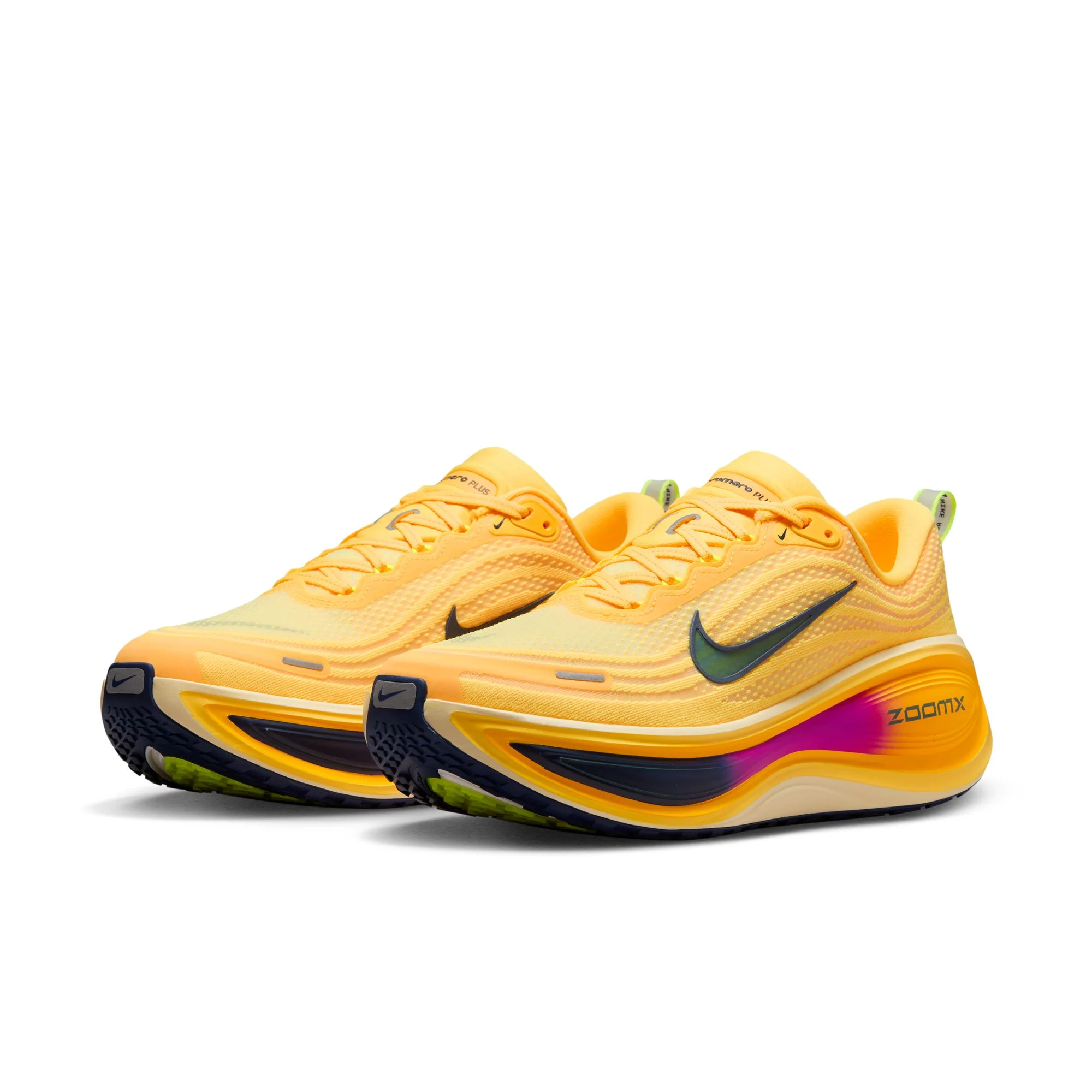 Nike Mens Vomero Plus - Citron Pulse/Blue Void/Alabaster - Neutral - SP26 - Image 8