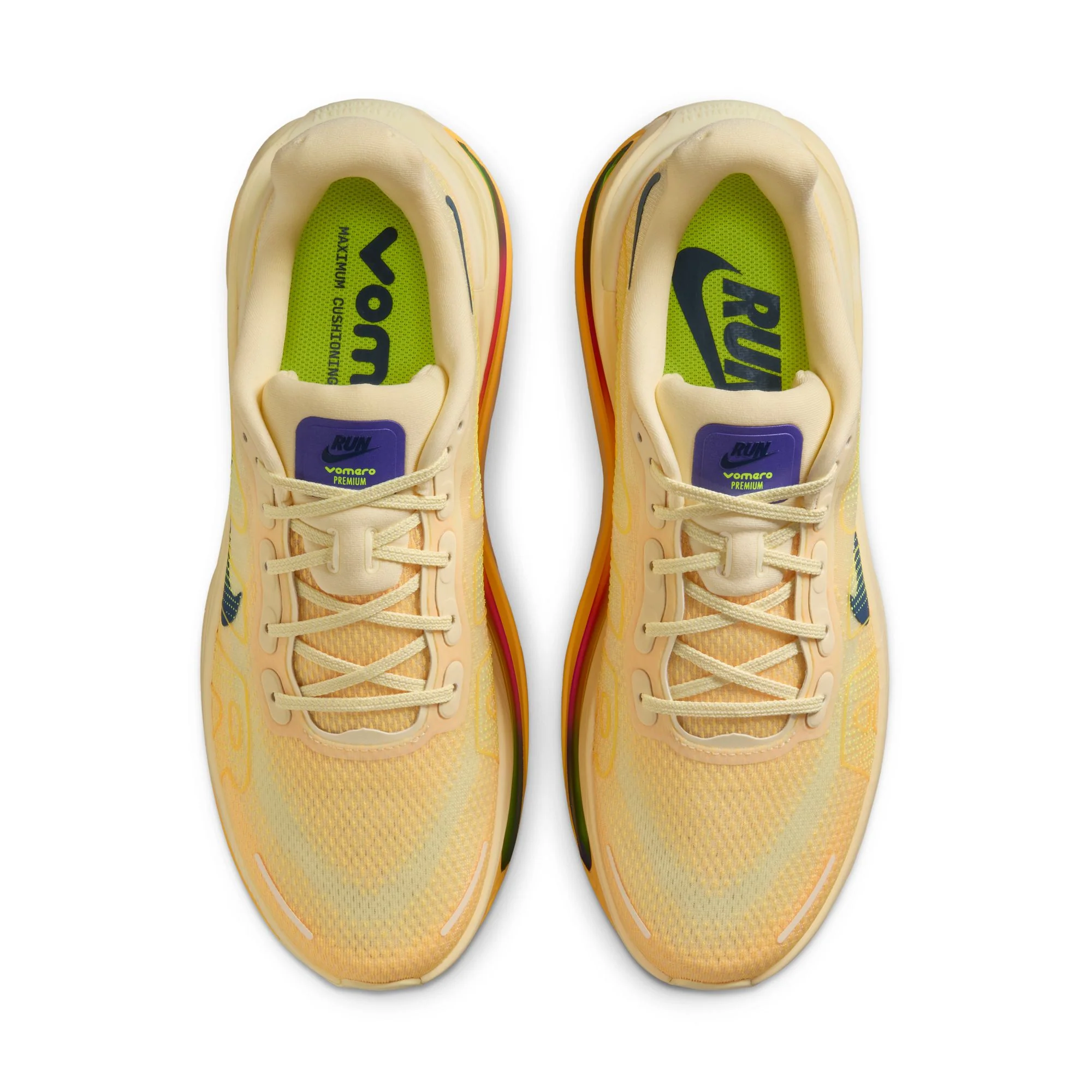 Nike Mens Vomero Premium - Alabaster/Blue Void/Citron Pulse - Neutral - SP26 - Image 3