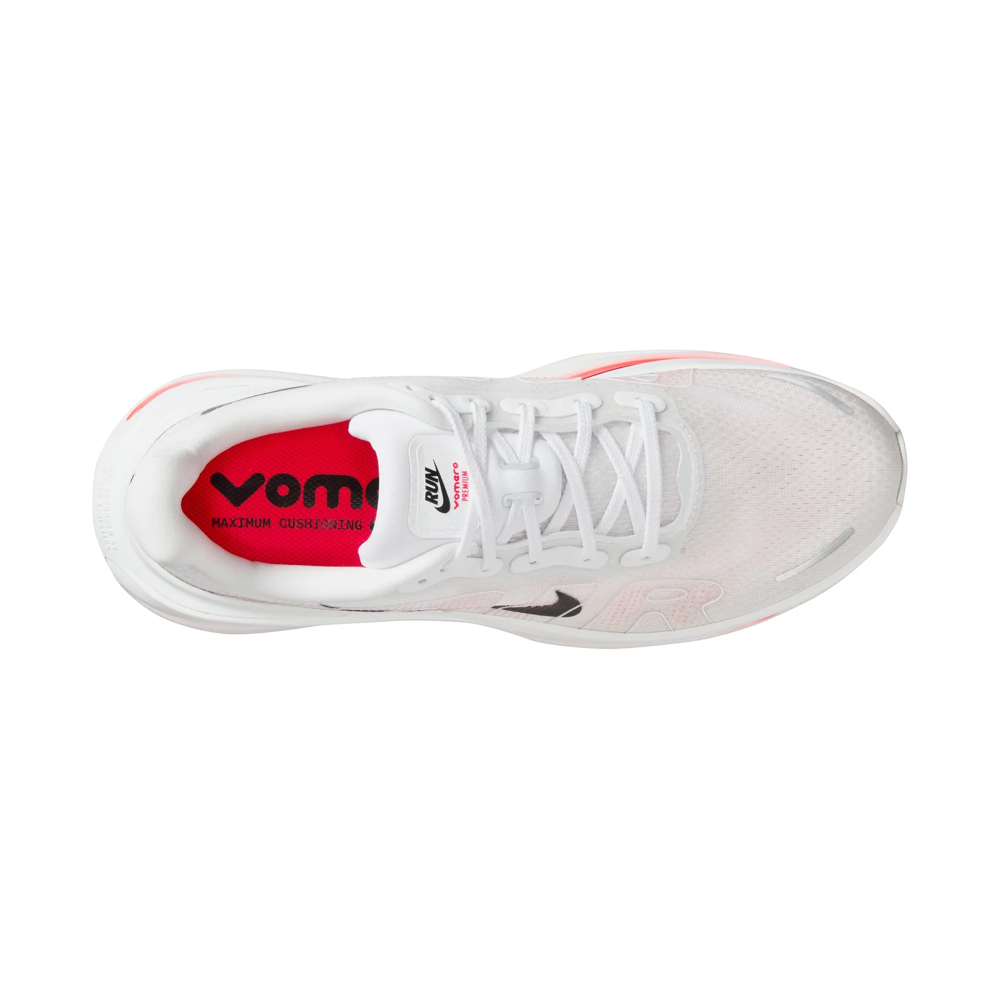 Nike Mens Vomero Premium - White/Black/Bright Crimson/Photon Dust - Neutral - SP26 - Image 3