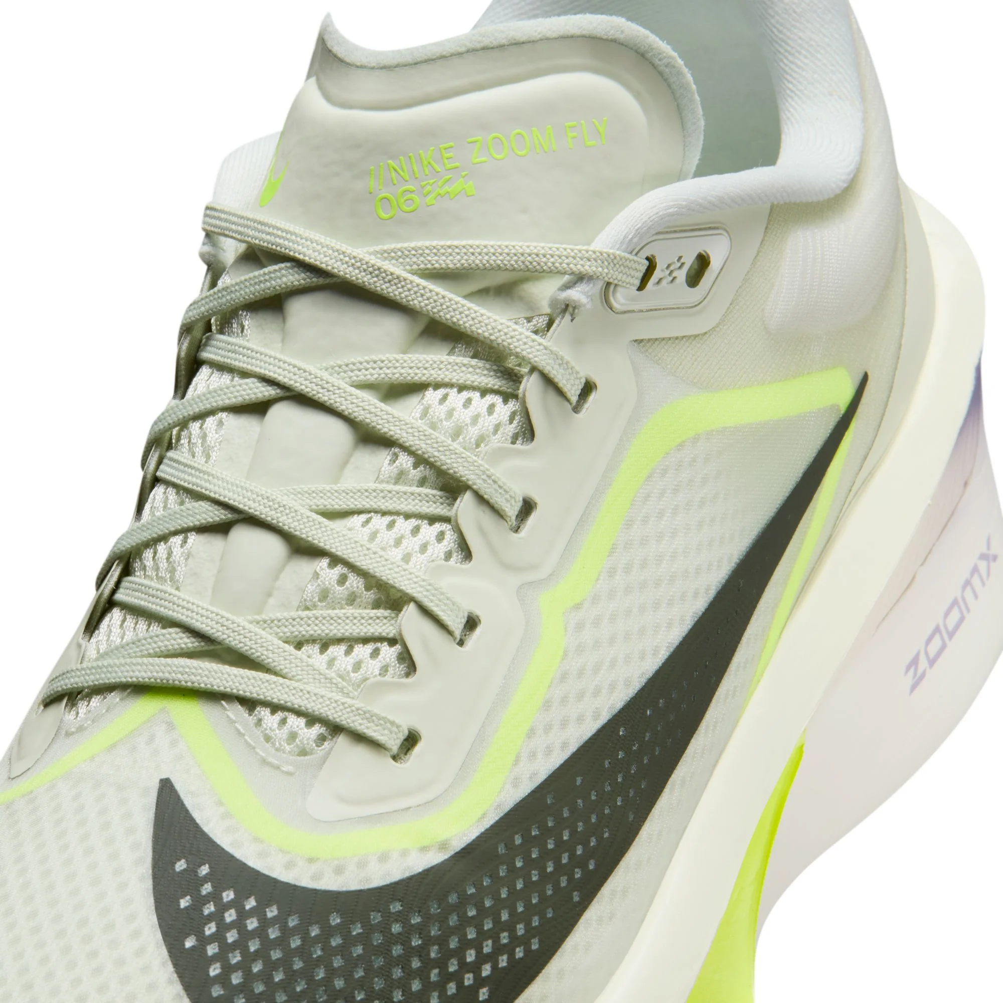 Nike Mens Zoom Fly 6 - Sea Glass/Sequoia/Ultralime/Phantom - Neutral - SP26 - Image 10