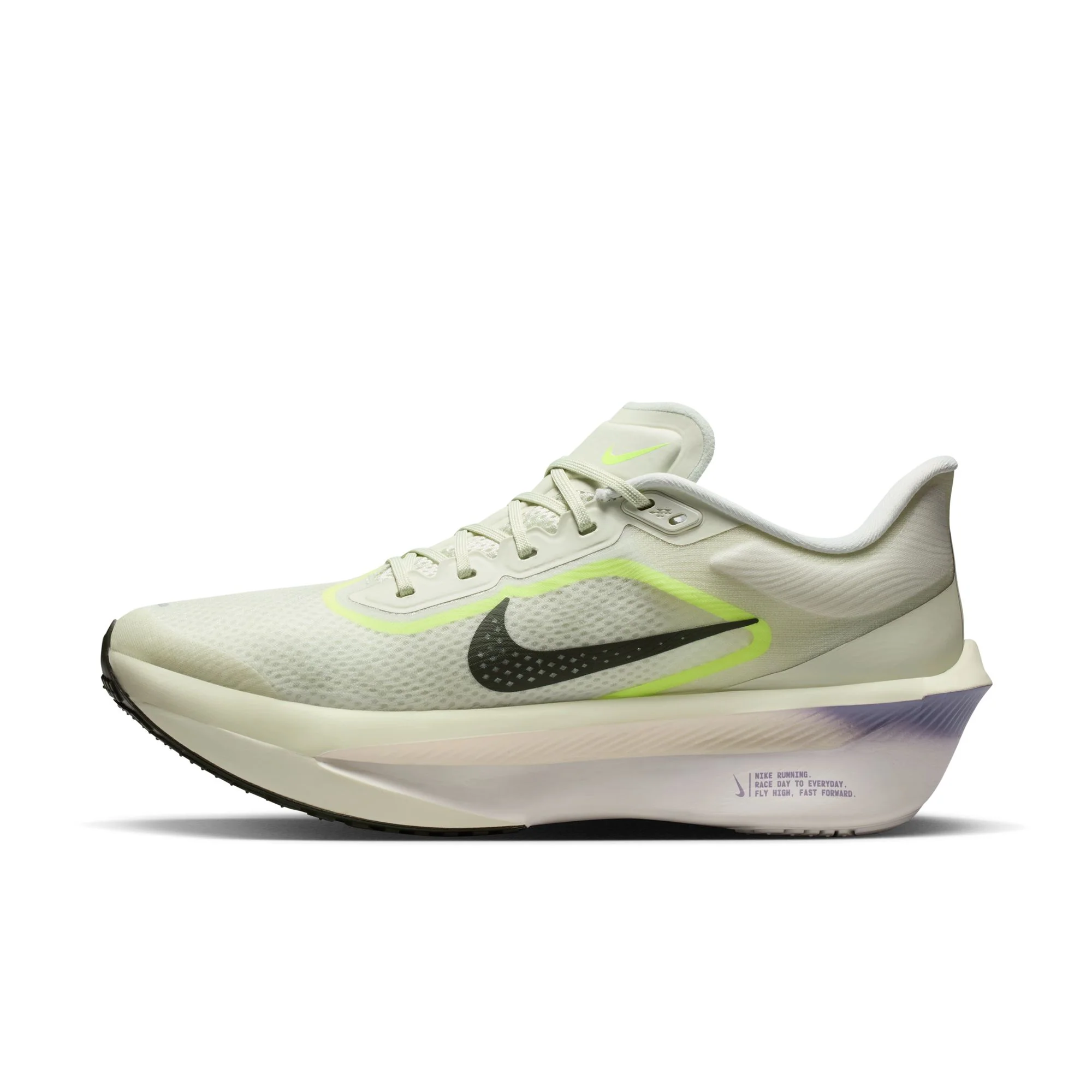 Nike Mens Zoom Fly 6 - Sea Glass/Sequoia/Ultralime/Phantom - Neutral - SP26 - Image 3