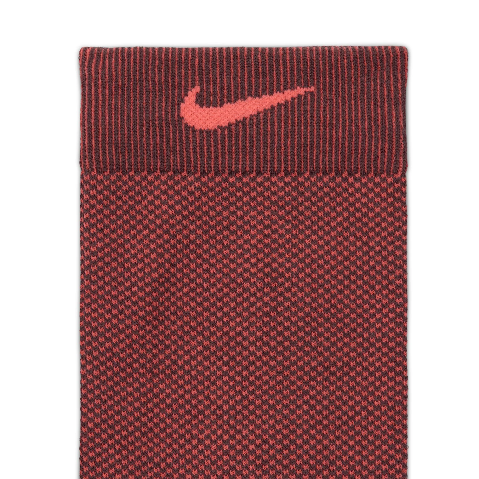 Nike Running Lightweight Crew Socks - Tattoo/Hot Lava/Pure Platinum/Hot Lava - Image 4
