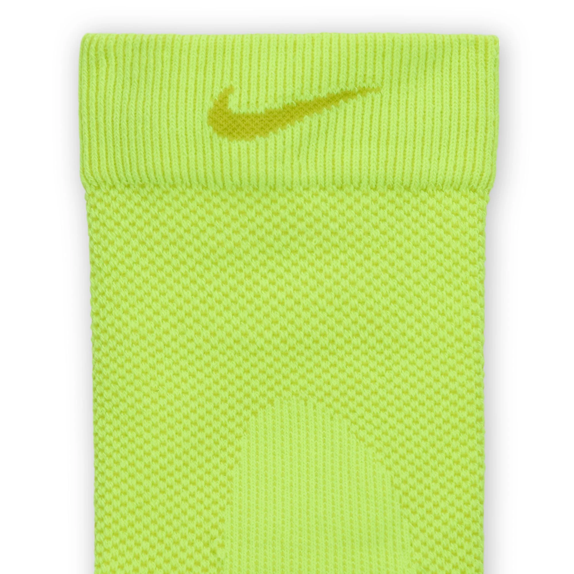 Nike Running Lightweight Micro Crew Socks - Volt/Bright Cactus/Black - Image 4