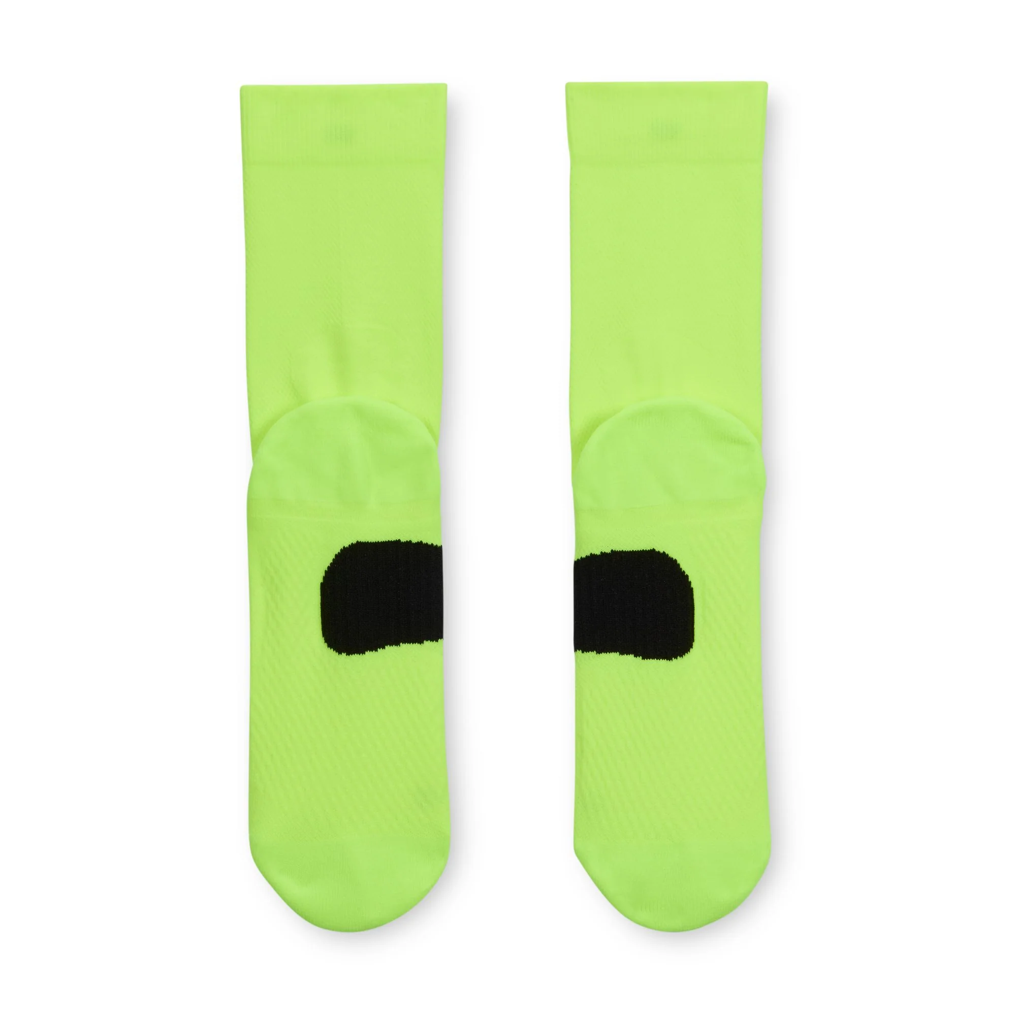 Nike Running Midweight Crew Socks - Volt/Black - Image 3