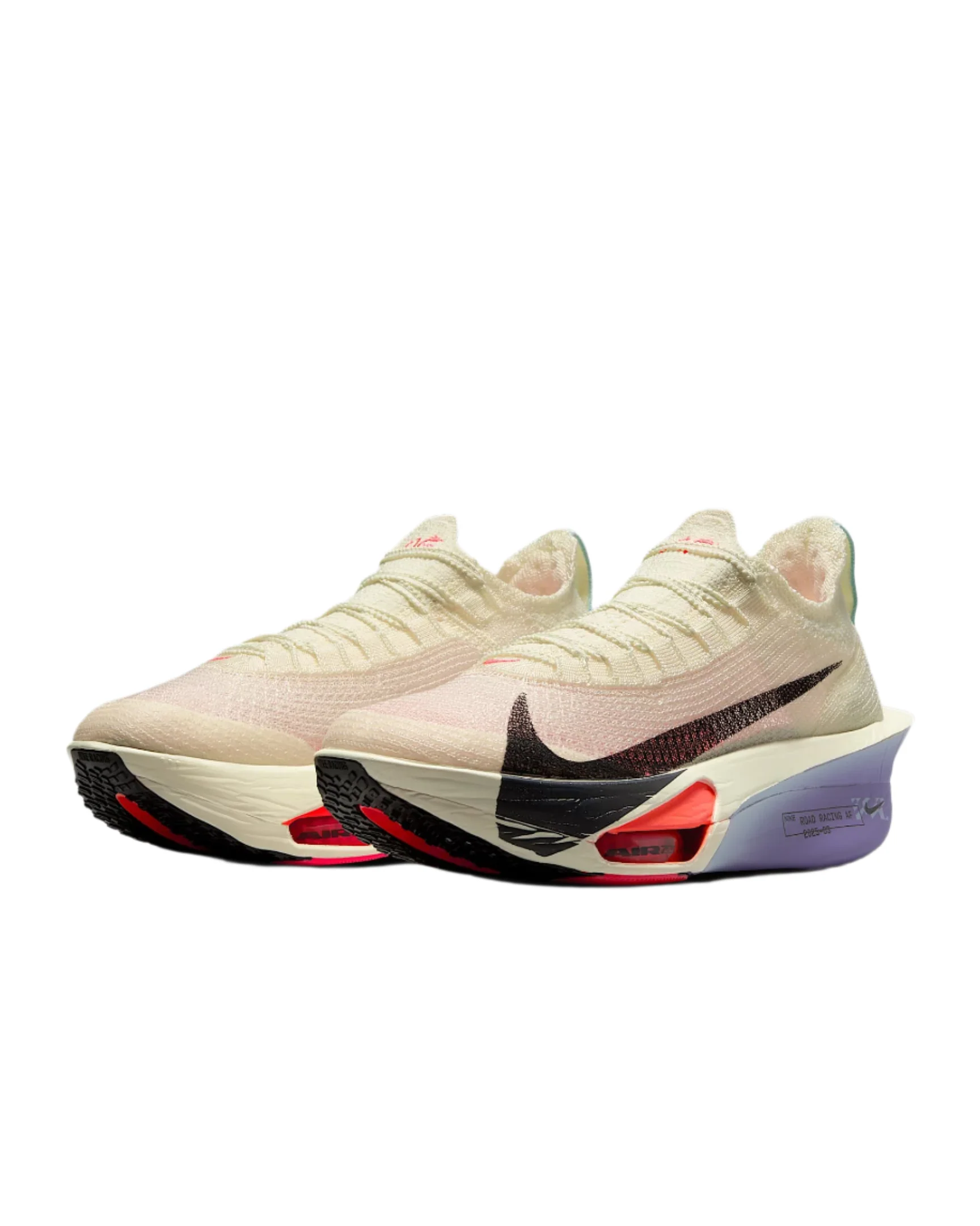 Nike Womens Alphafly 3 - Coconut Milk/Dusty Amethyst/Glacier Blue - Neutral - SU25 - Image 6