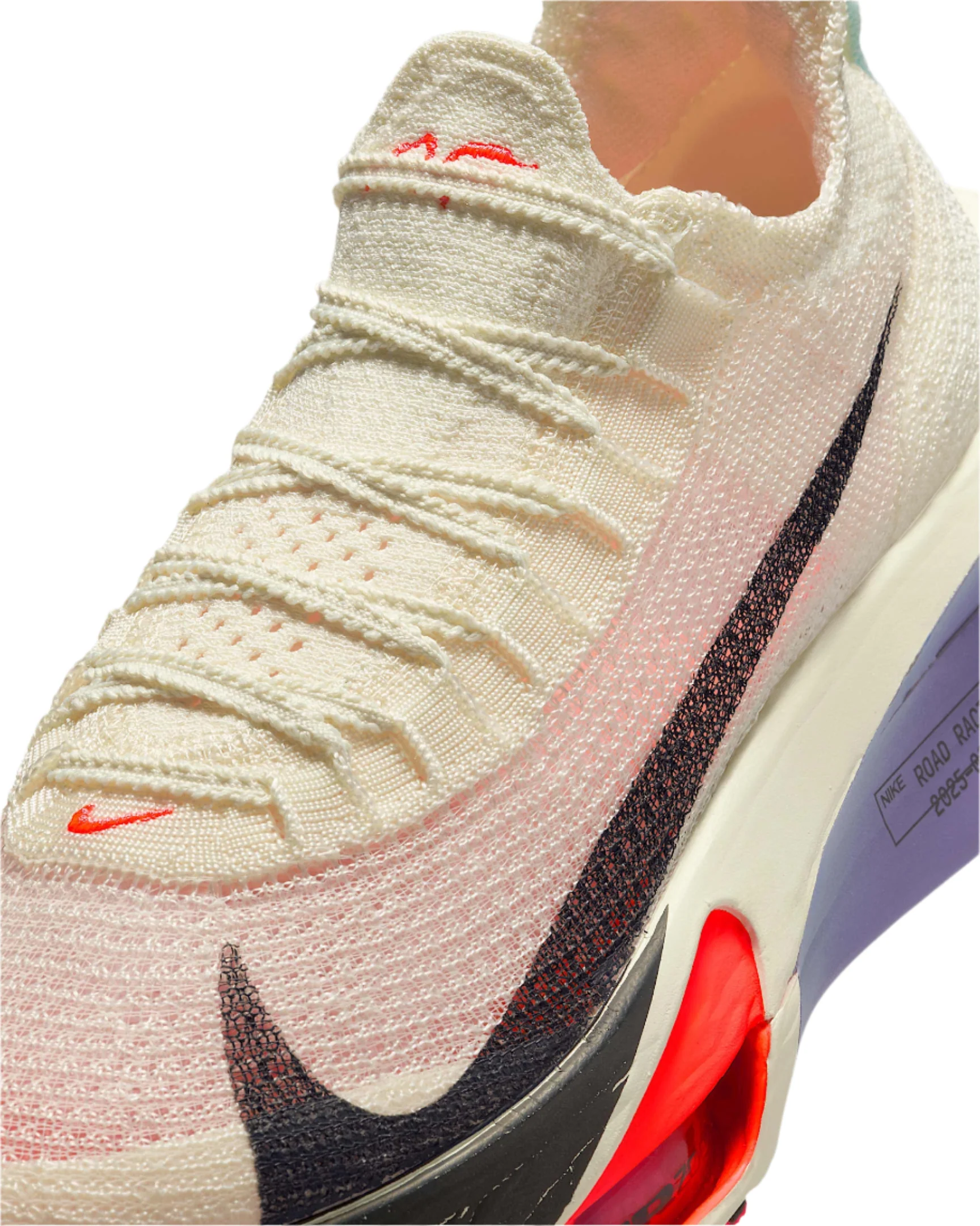 Nike Womens Alphafly 3 - Coconut Milk/Dusty Amethyst/Glacier Blue - Neutral - SU25 - Image 7