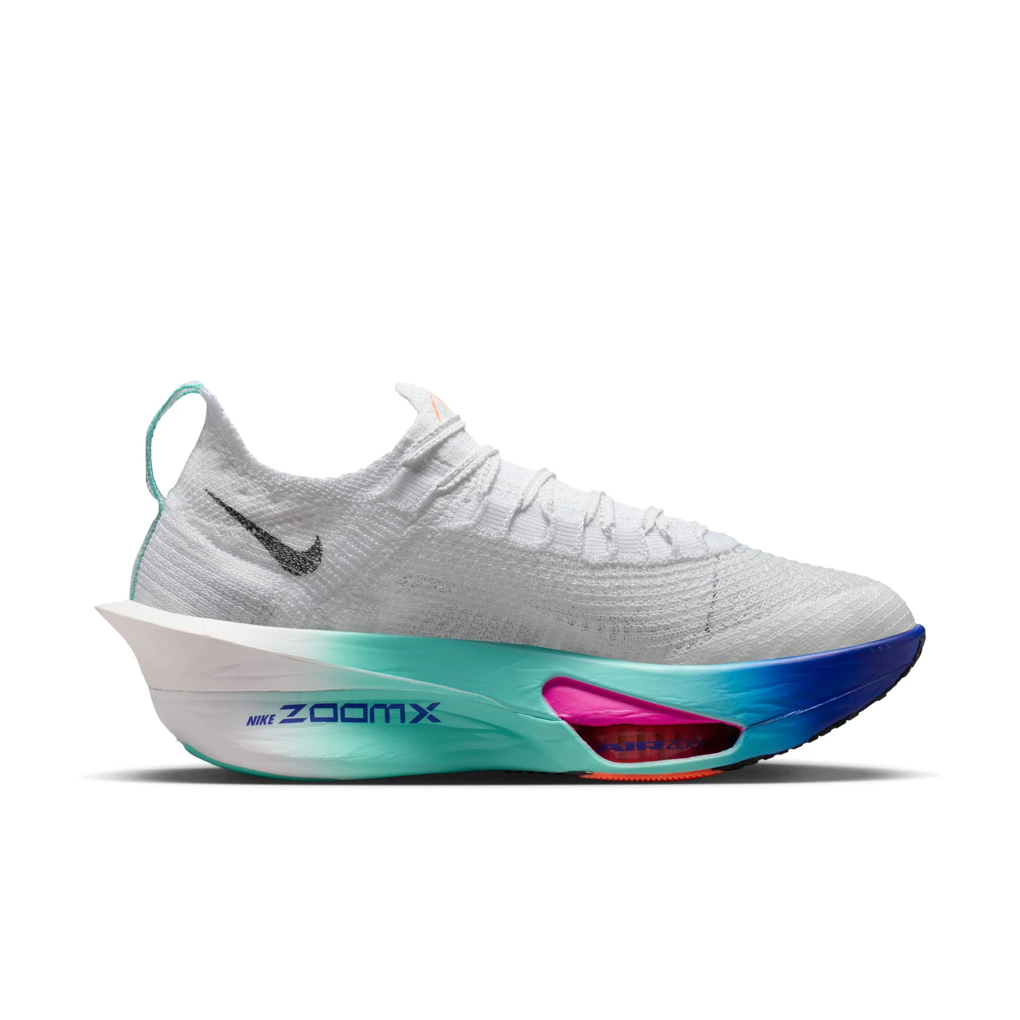 Nike Womens Alphafly 3 - White/Black/Hyper Turquoise/Concord - HO25 - Image 5