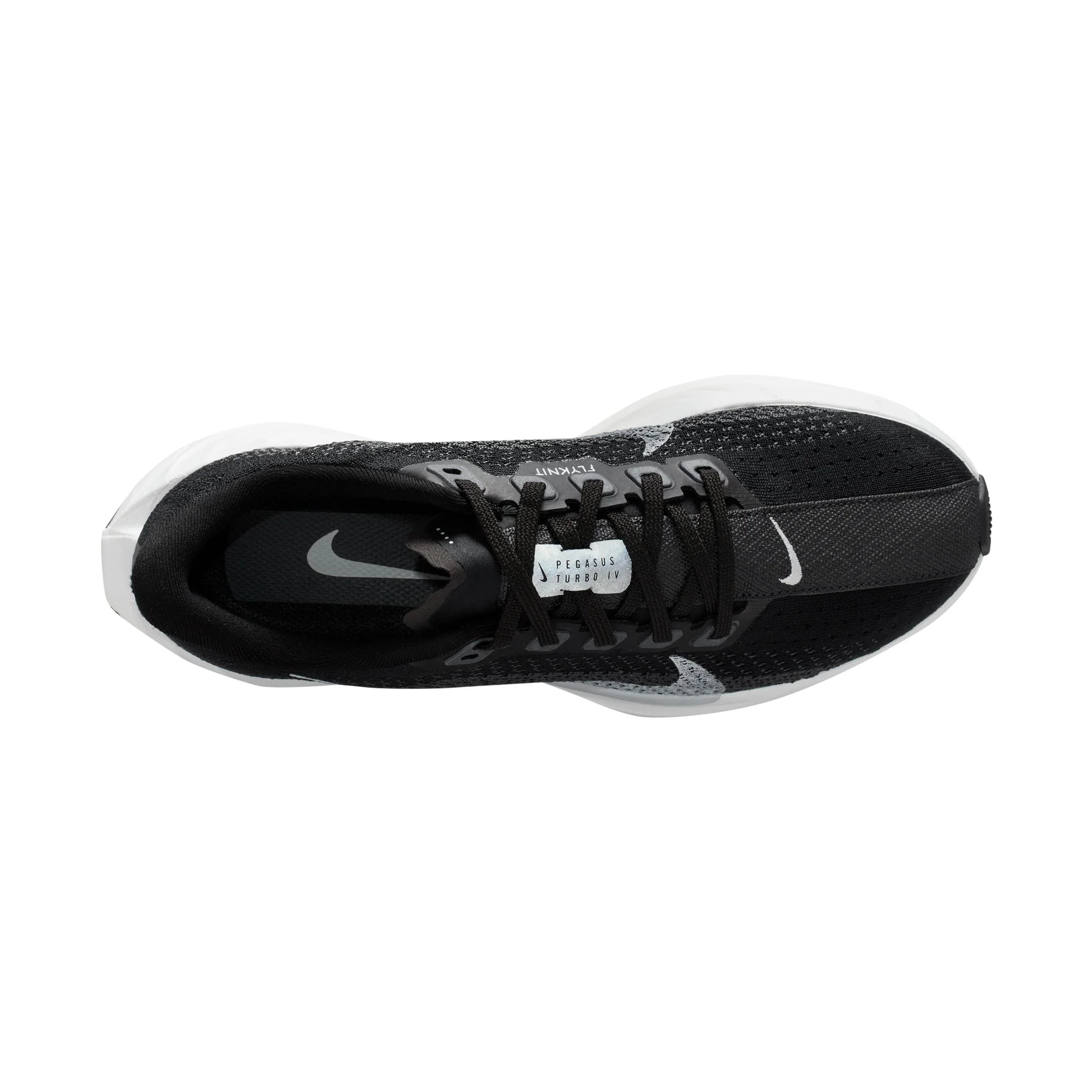 Nike Womens Pegasus Plus - Black/Pure Platinum/Anthracite/White - Neutral - Image 4
