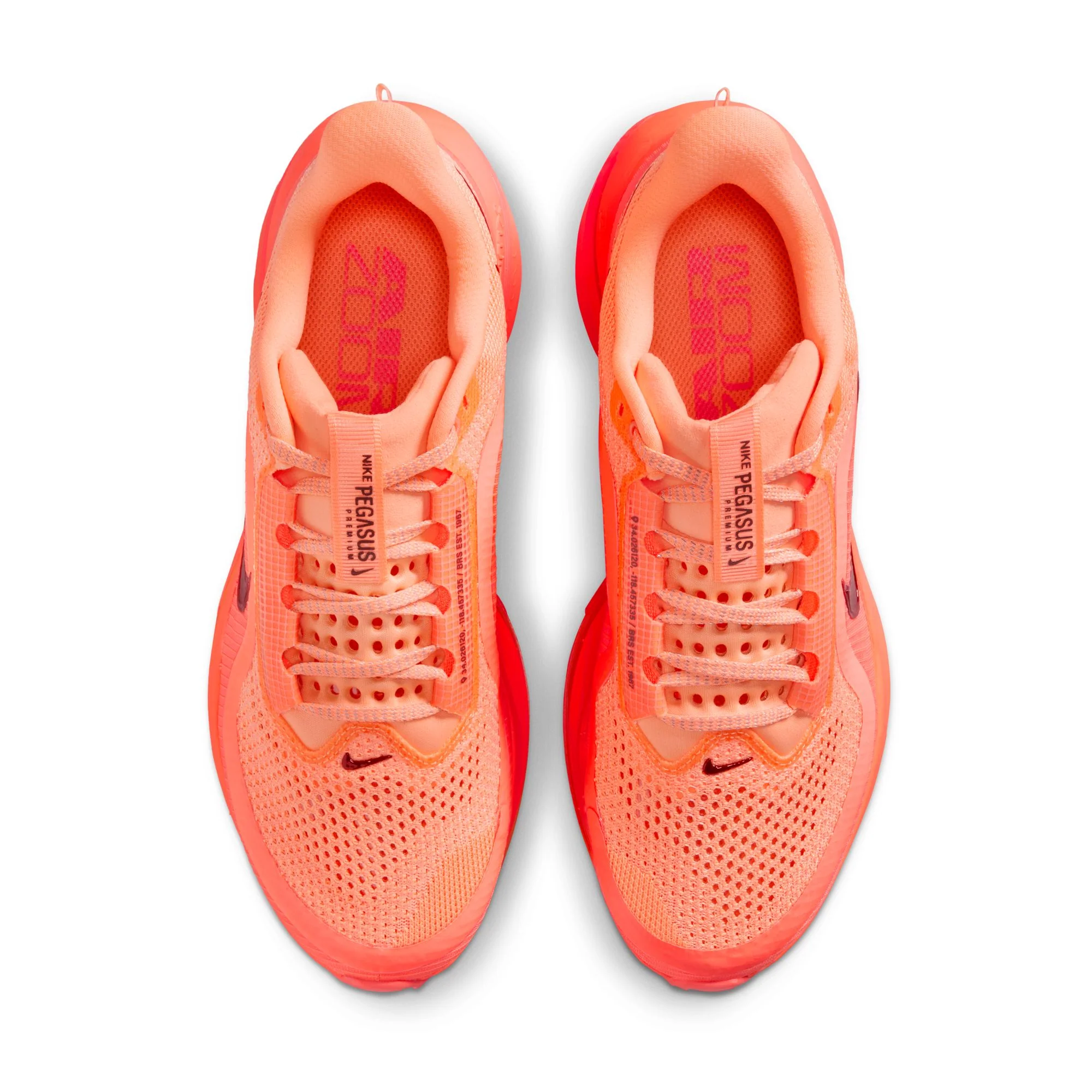 Nike Womens Pegasus Premium - Orange Pulse/Hot Lava/Bright Mango - Neutral - SP26 - Image 3
