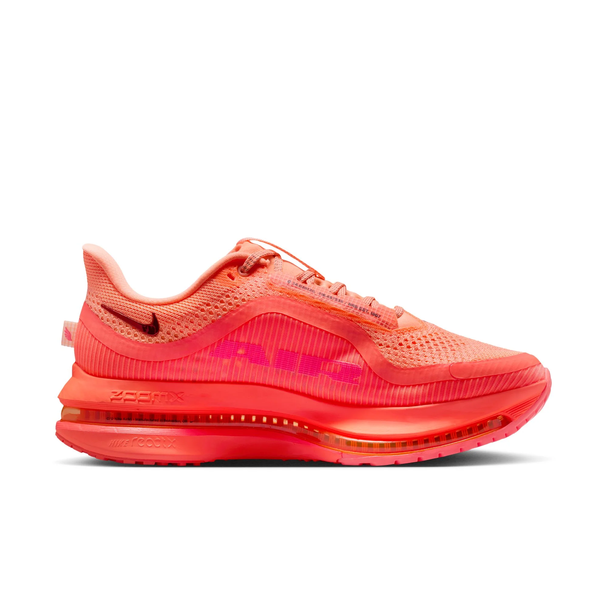Nike Womens Pegasus Premium - Orange Pulse/Hot Lava/Bright Mango - Neutral - SP26 - Image 5