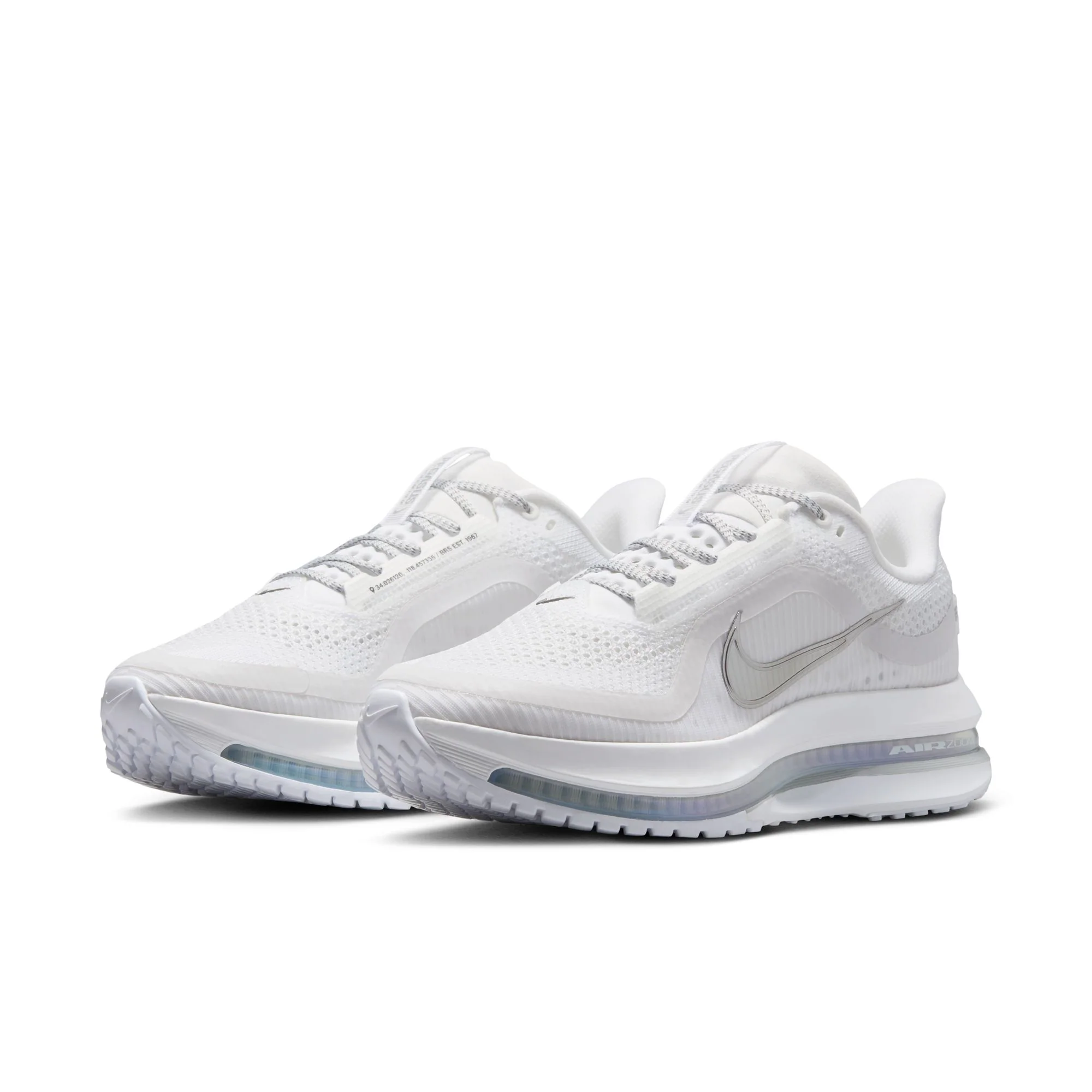 Nike Womens Pegasus Premium - White/Metallic Silver - Neutral - SU25 - Image 4