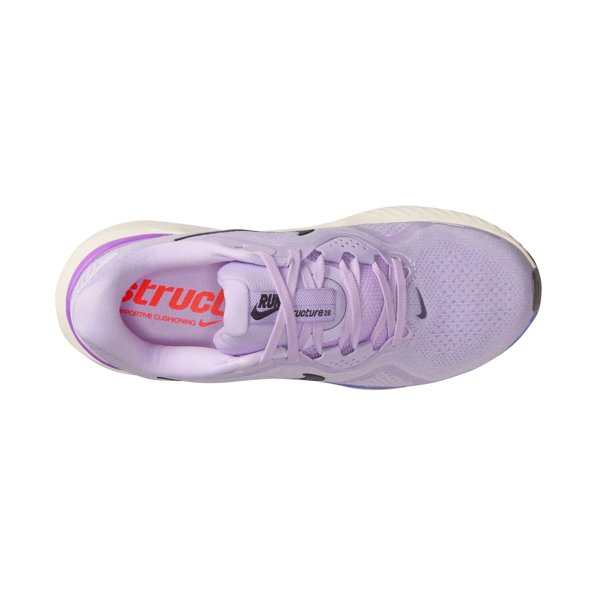 Nike Womens Structure 26 - Violet Mist/Cave Purple/Bright Violet - Stability - SP26 - Image 4