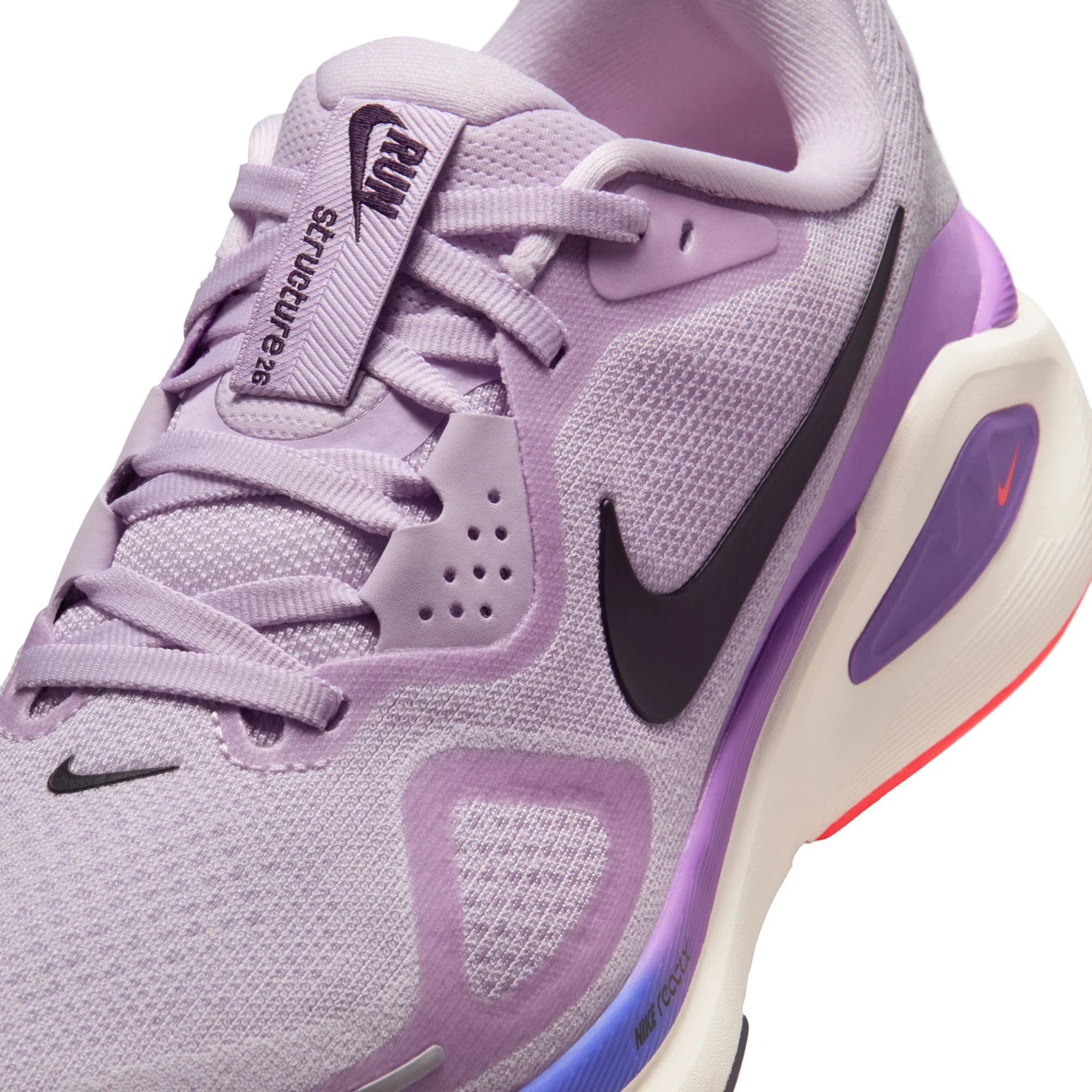 Nike Womens Structure 26 - Violet Mist/Cave Purple/Bright Violet - Stability - SP26 - Image 9