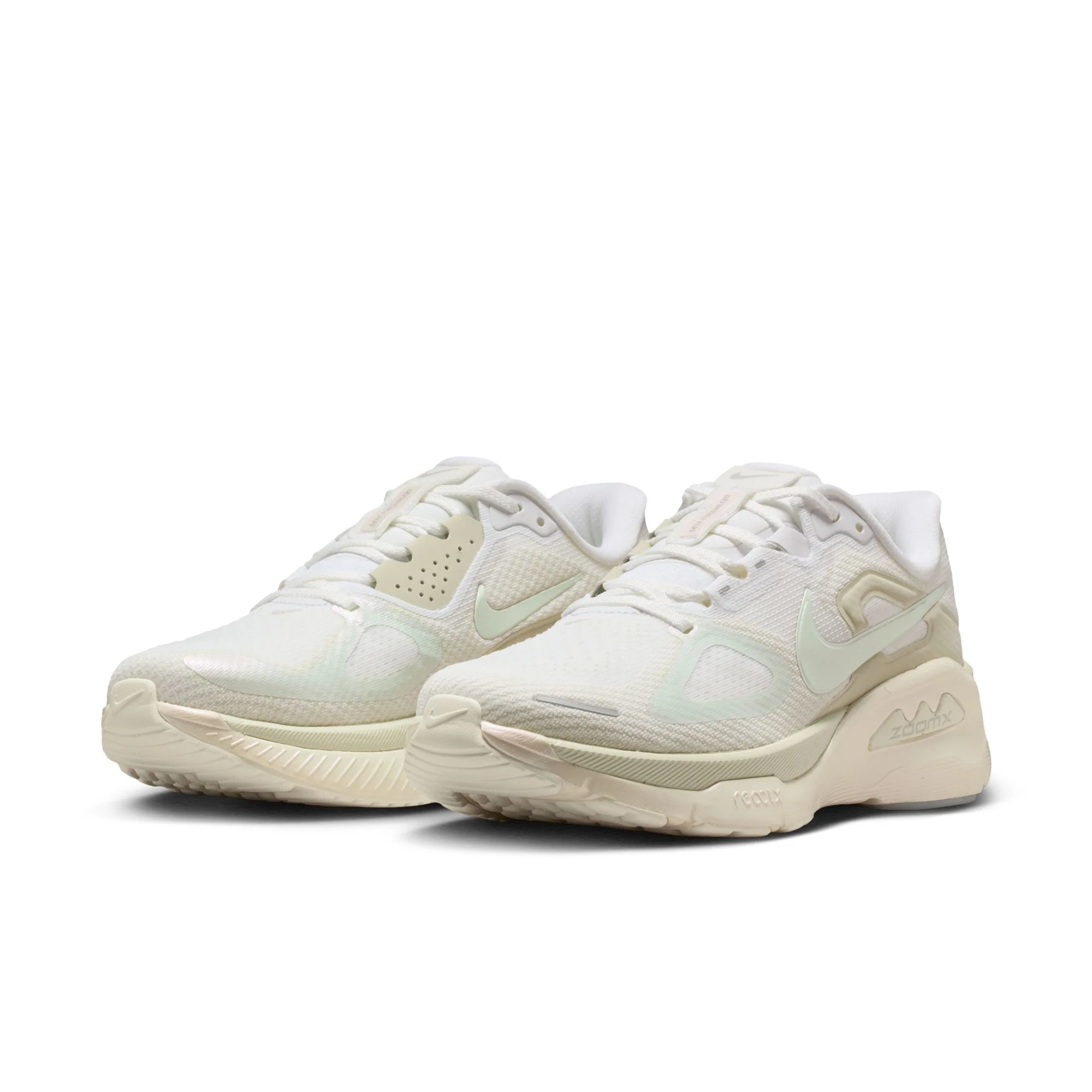 Nike Womens Structure Plus - White/White/Sail/Sea Glass - Stability - SP26 - Image 6