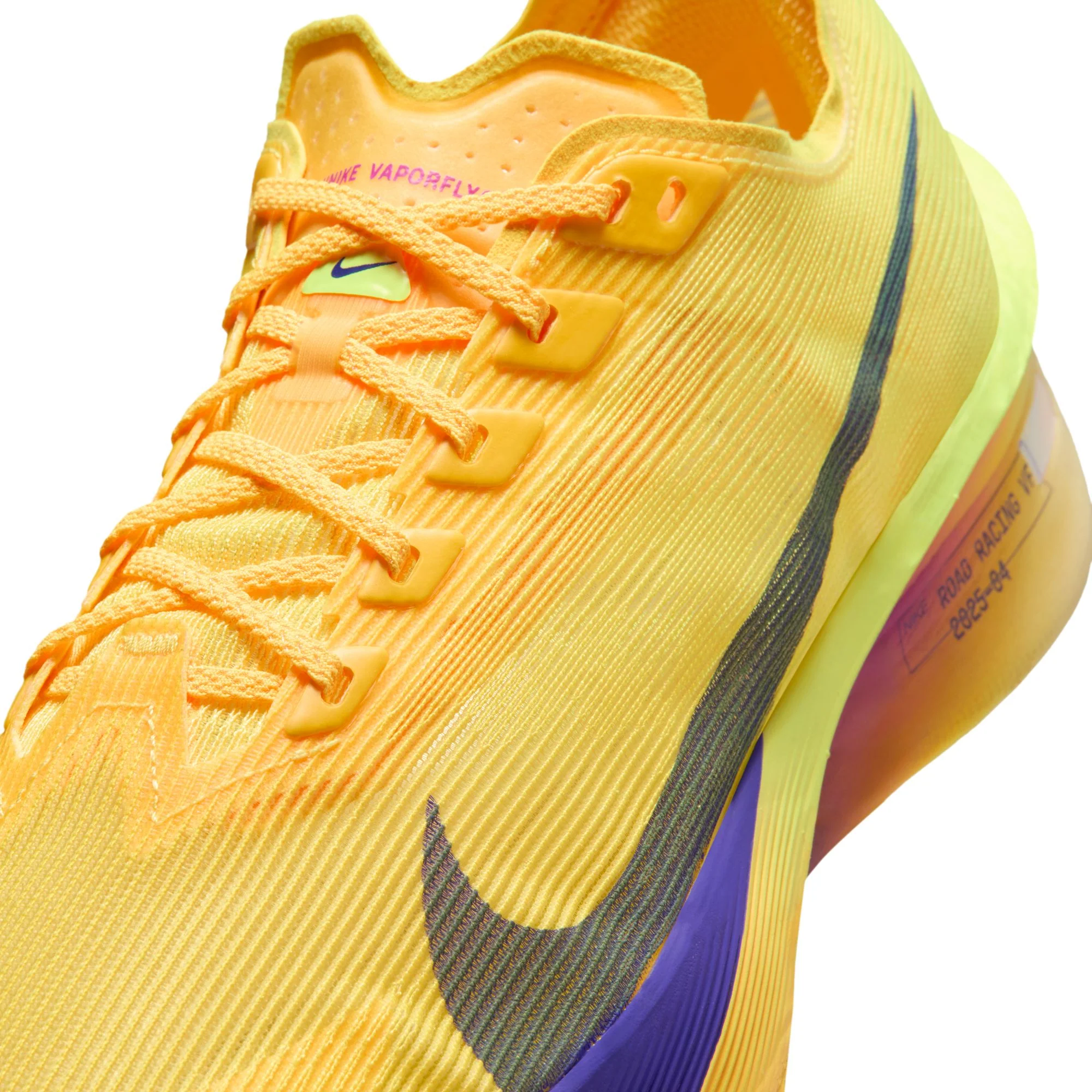 Nike Womens Vaporfly 4 Next% - Citron Pulse/Indigo Burst/Laser Orange - Neutral - SP26 - Image 10