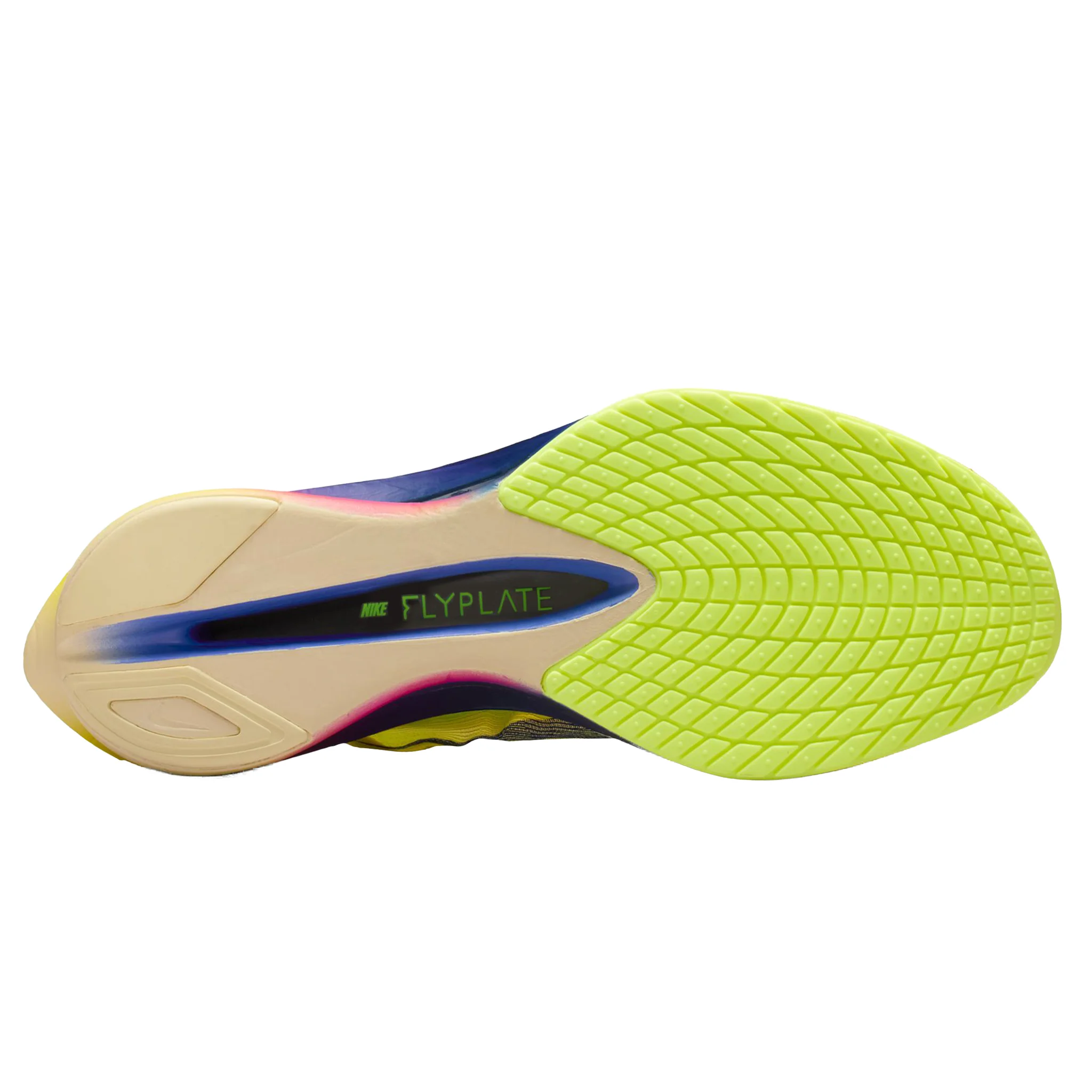 Nike Womens Vaporfly 4 Next% - Citron Pulse/Indigo Burst/Laser Orange - Neutral - SP26 - Image 2
