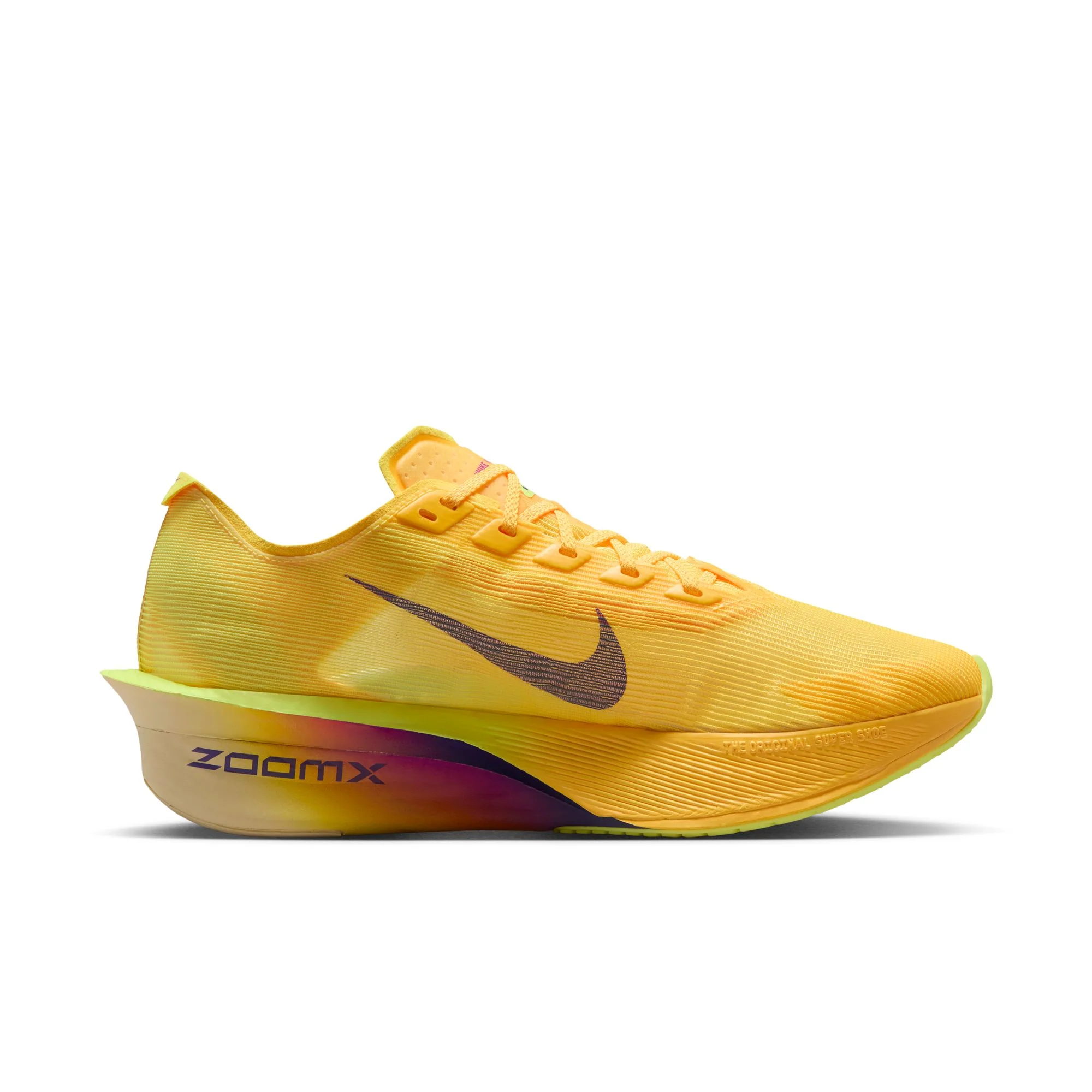 Nike Womens Vaporfly 4 Next% - Citron Pulse/Indigo Burst/Laser Orange - Neutral - SP26 - Image 5