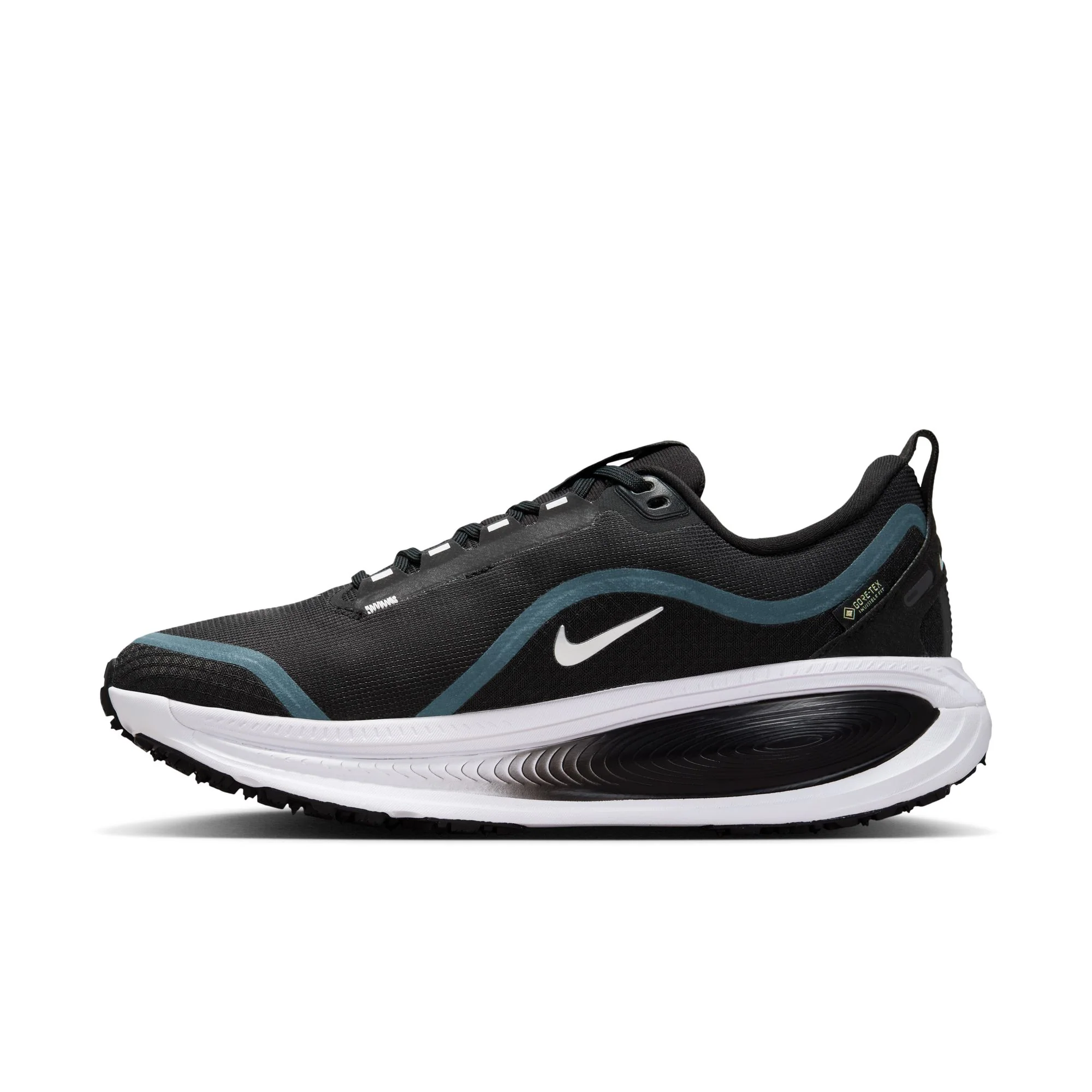 Nike Womens Vomero 18 GTX - Black/Metallic Silver/Anthracite/White - Neutral - HO25 - Image 6