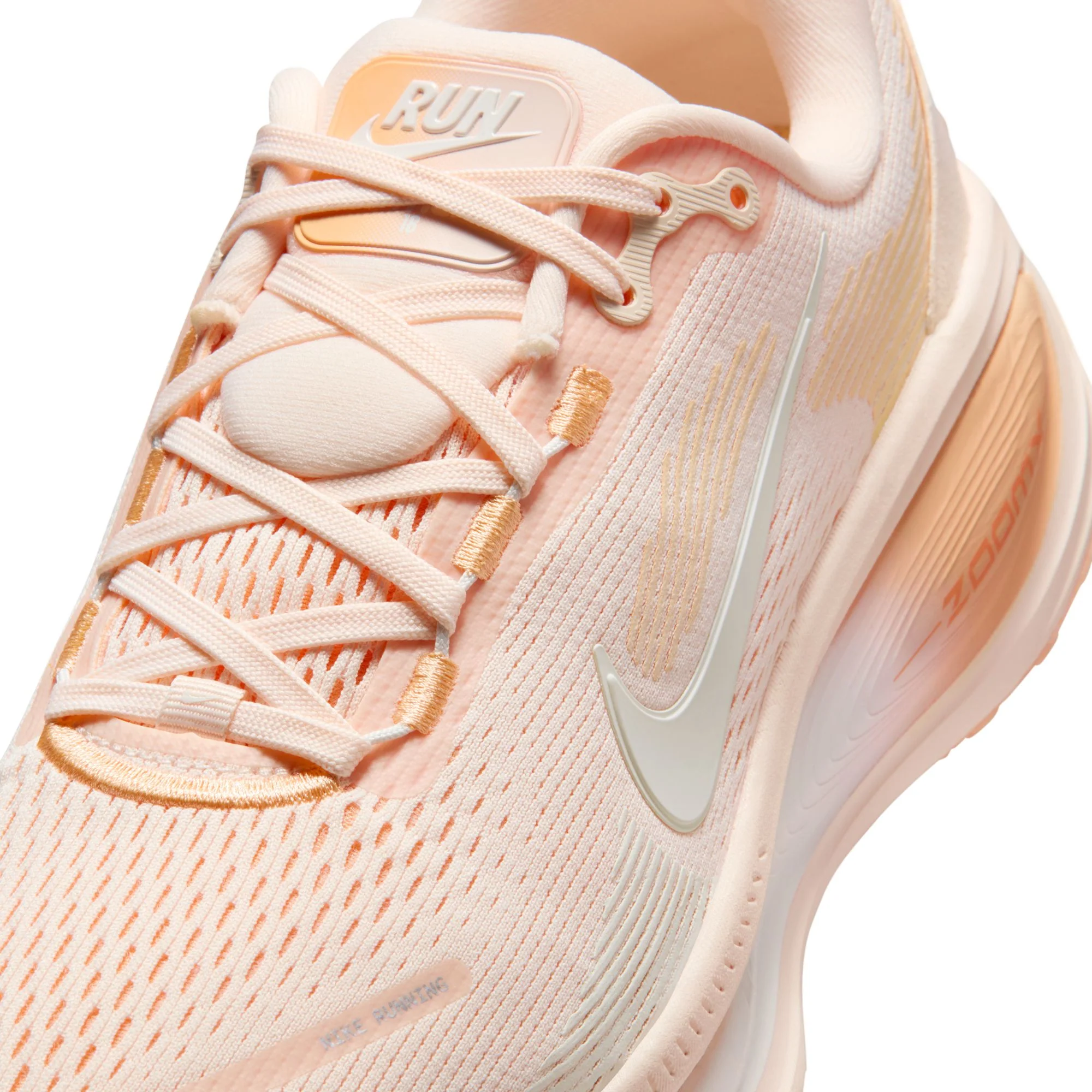 Nike Womens Vomero 18 - Guava Ice/Sail/Orange Chalk - Neutral - SP25 - Image 10