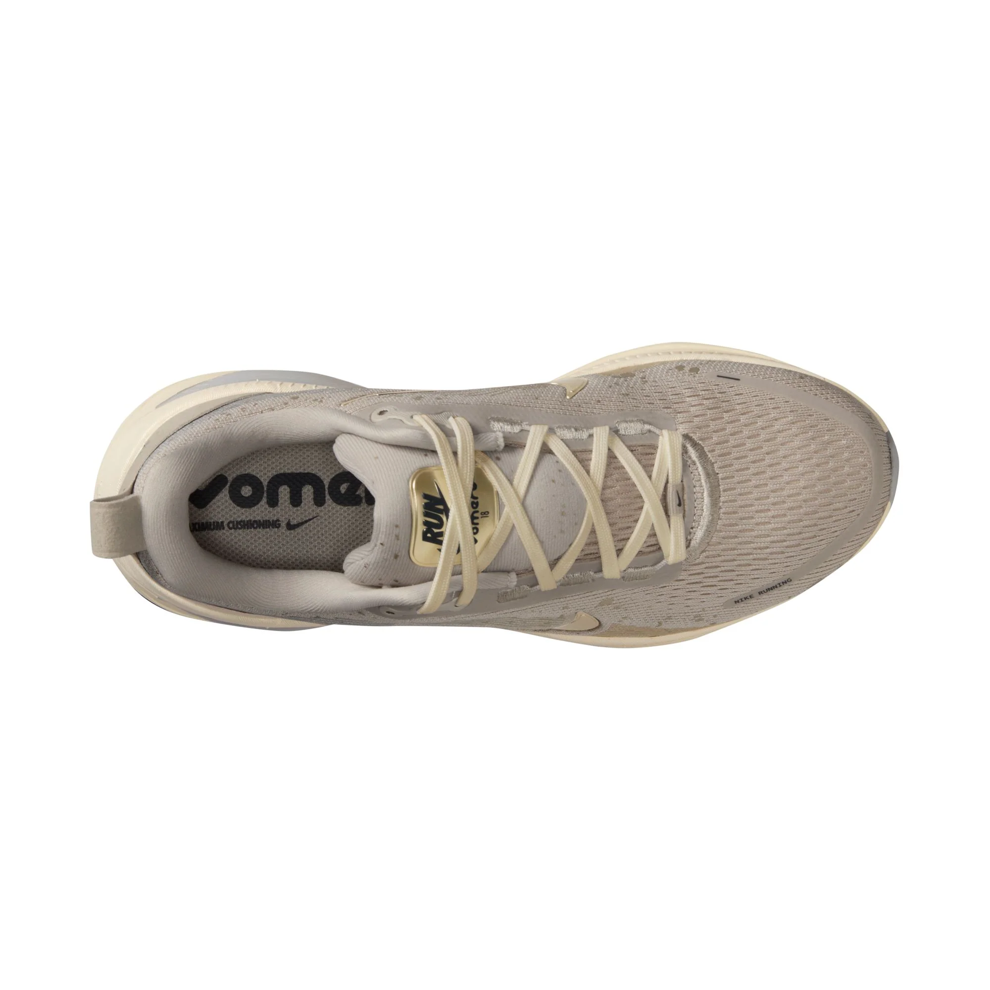 Nike Womens Vomero 18 SE - Cream/Metallic Gold Grain/Coconut Milk - Neutral - SP26 - Image 4