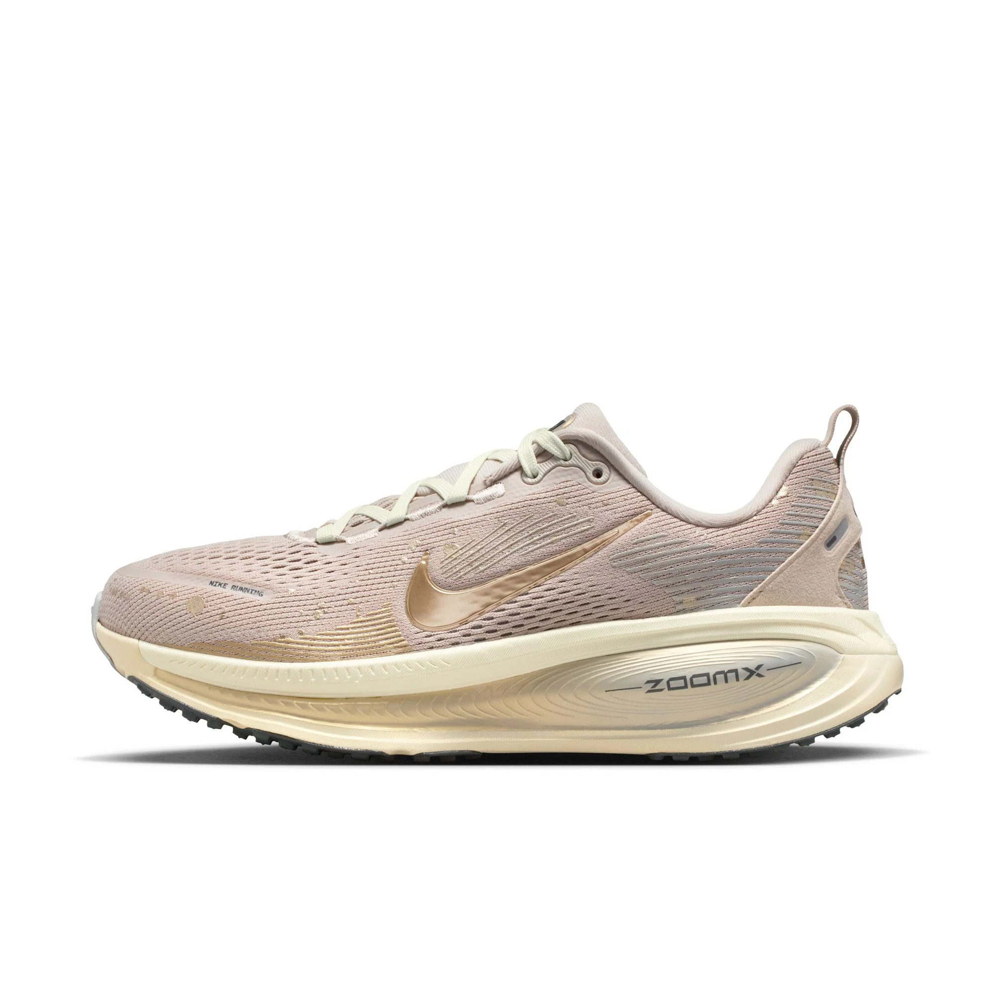 Nike Womens Vomero 18 SE - Cream/Metallic Gold Grain/Coconut Milk - Neutral - SP26 - Image 7