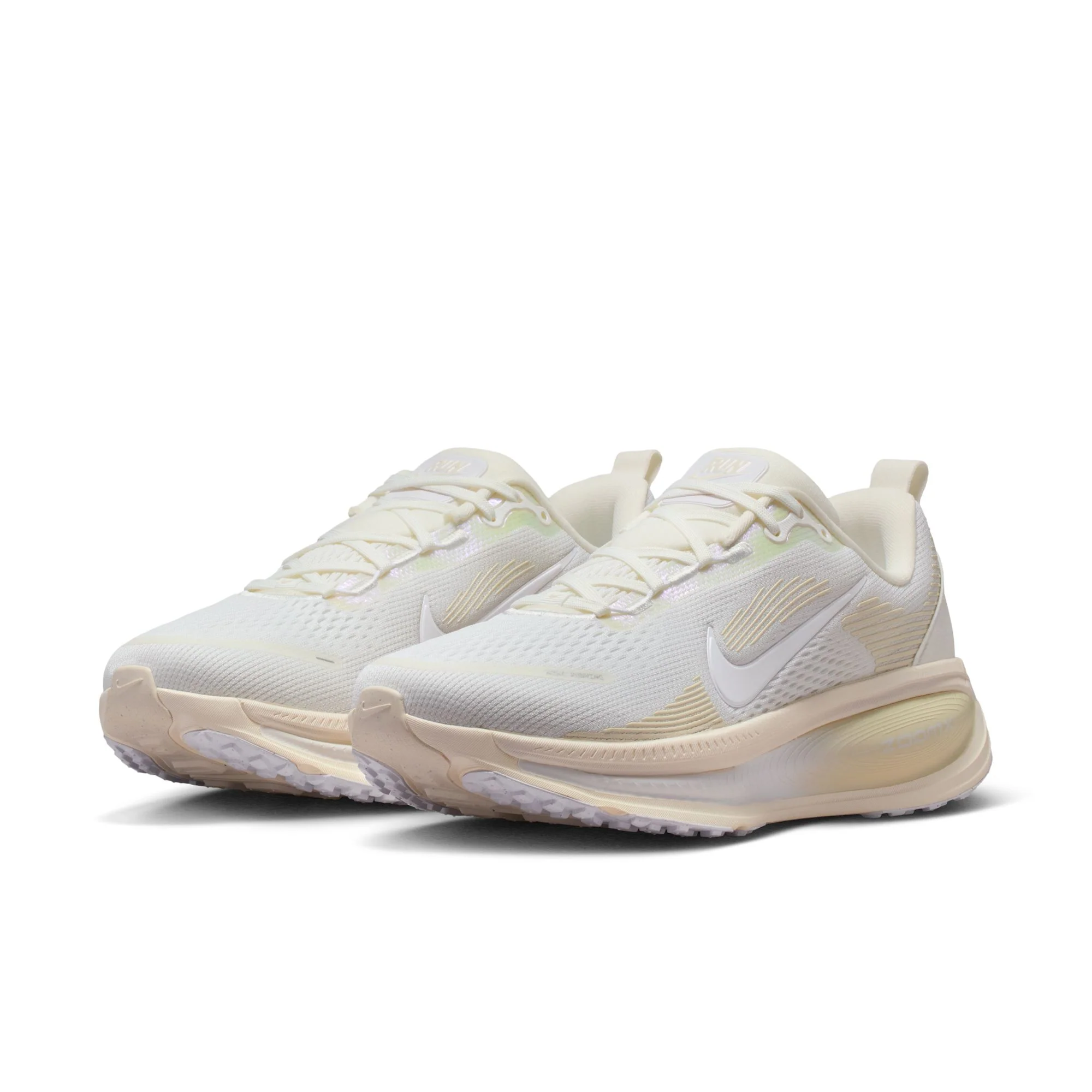 Nike Womens Vomero 18 - Summit White/White Chalk/Sea Glass - Neutral - SP26 - Image 8