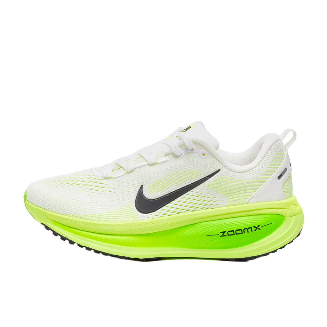 Nike Womens Vomero 18 - White/Electric Green/Volt/Black - Neutral - SP25 - Image 5