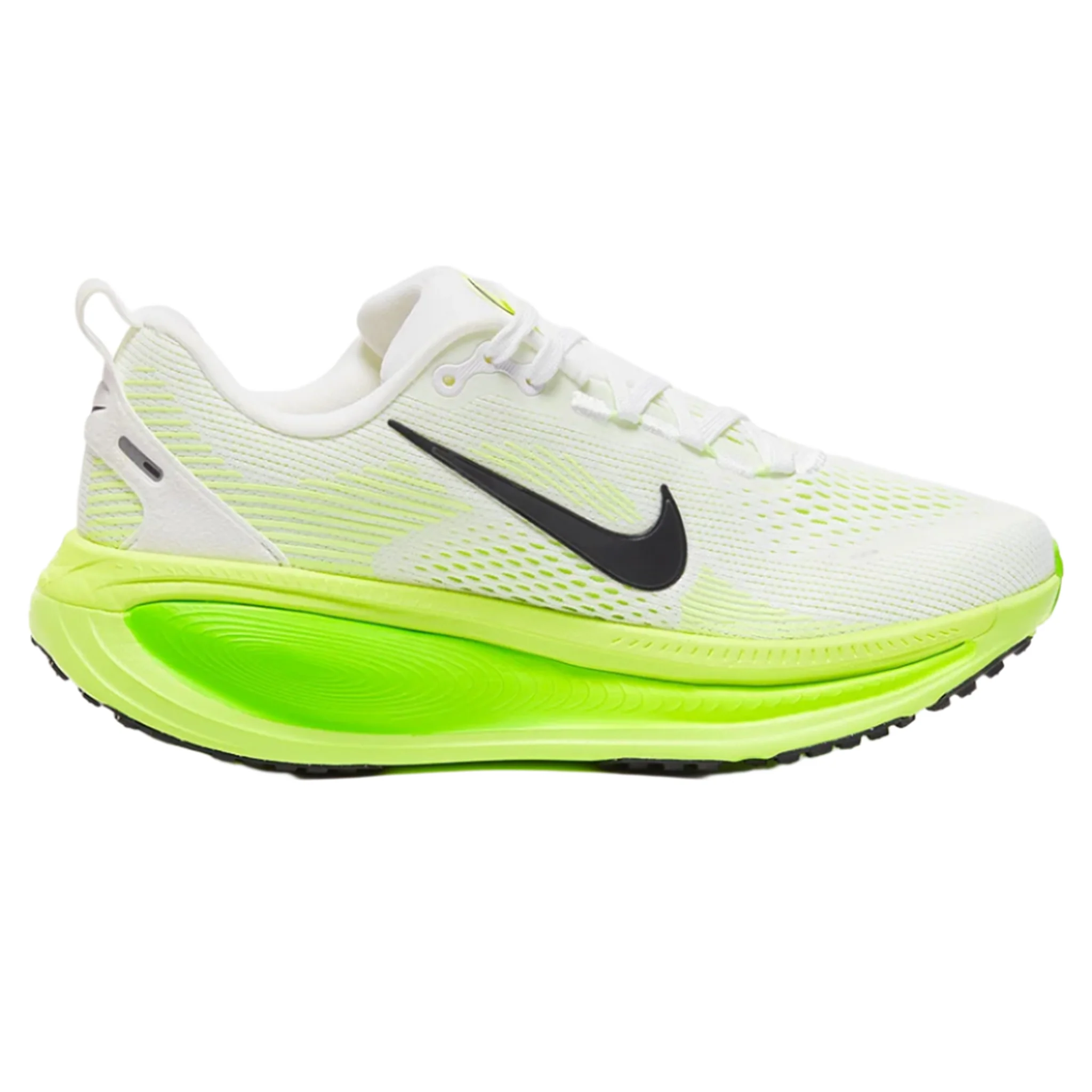 Nike Womens Vomero 18 - White/Electric Green/Volt/Black - Neutral - SP25 - Image 6