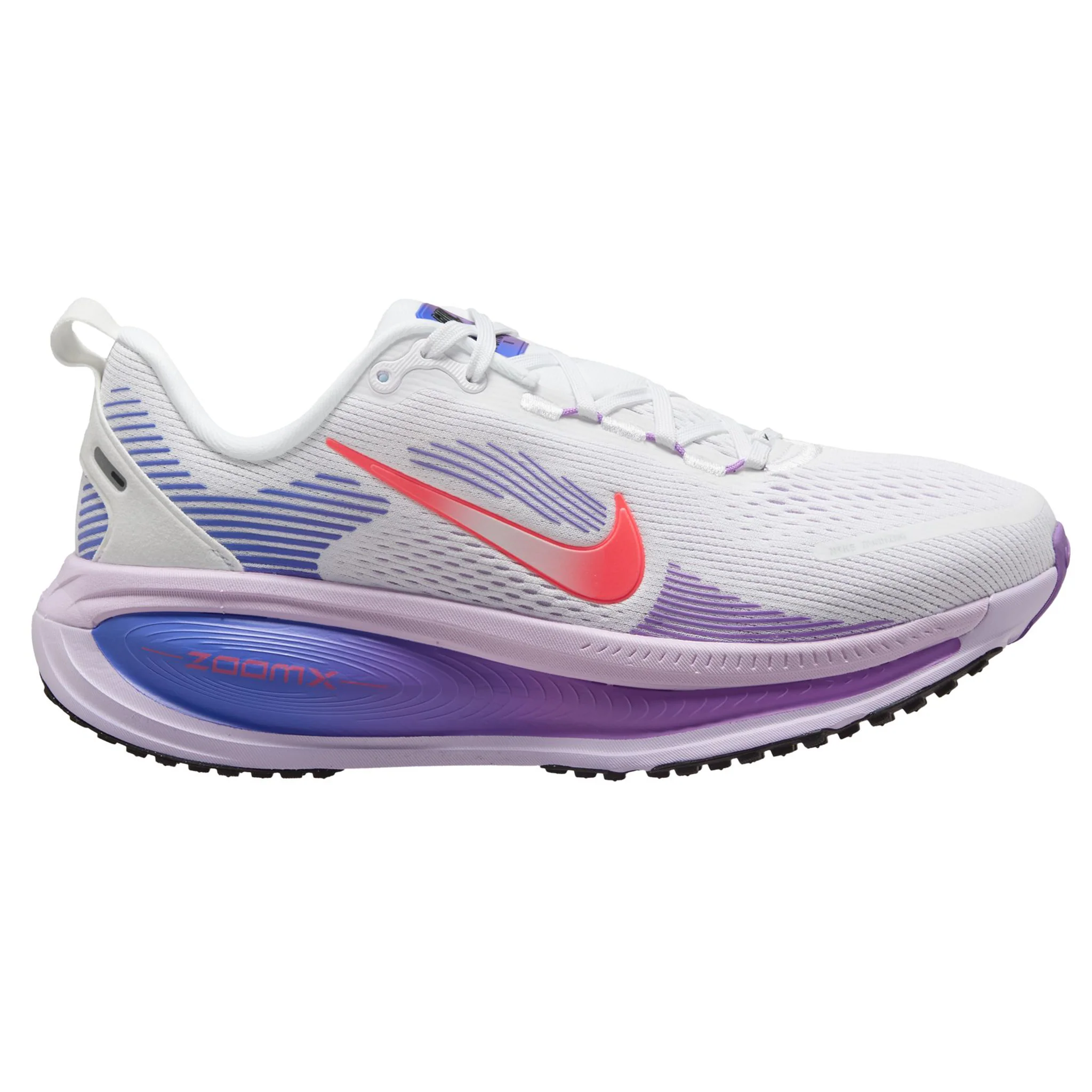 Nike Womens Vomero 18 - White/Hot Lava/Violet Mist/Sapphire - Neutral - SP26