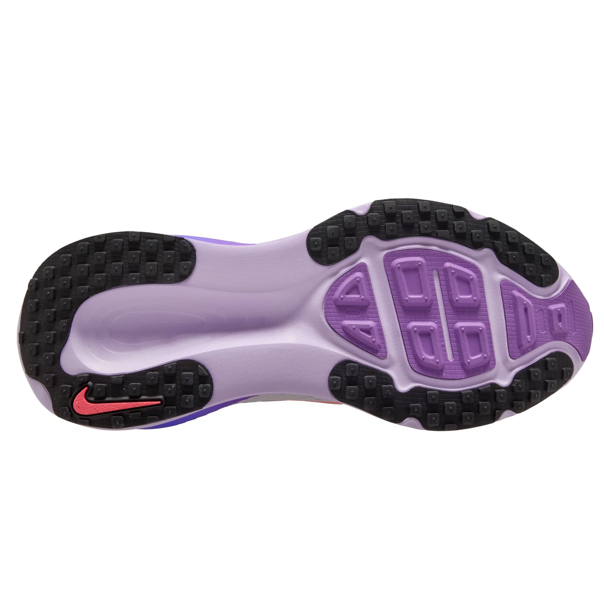 Nike Womens Vomero 18 - White/Hot Lava/Violet Mist/Sapphire - Neutral - SP26 - Image 2