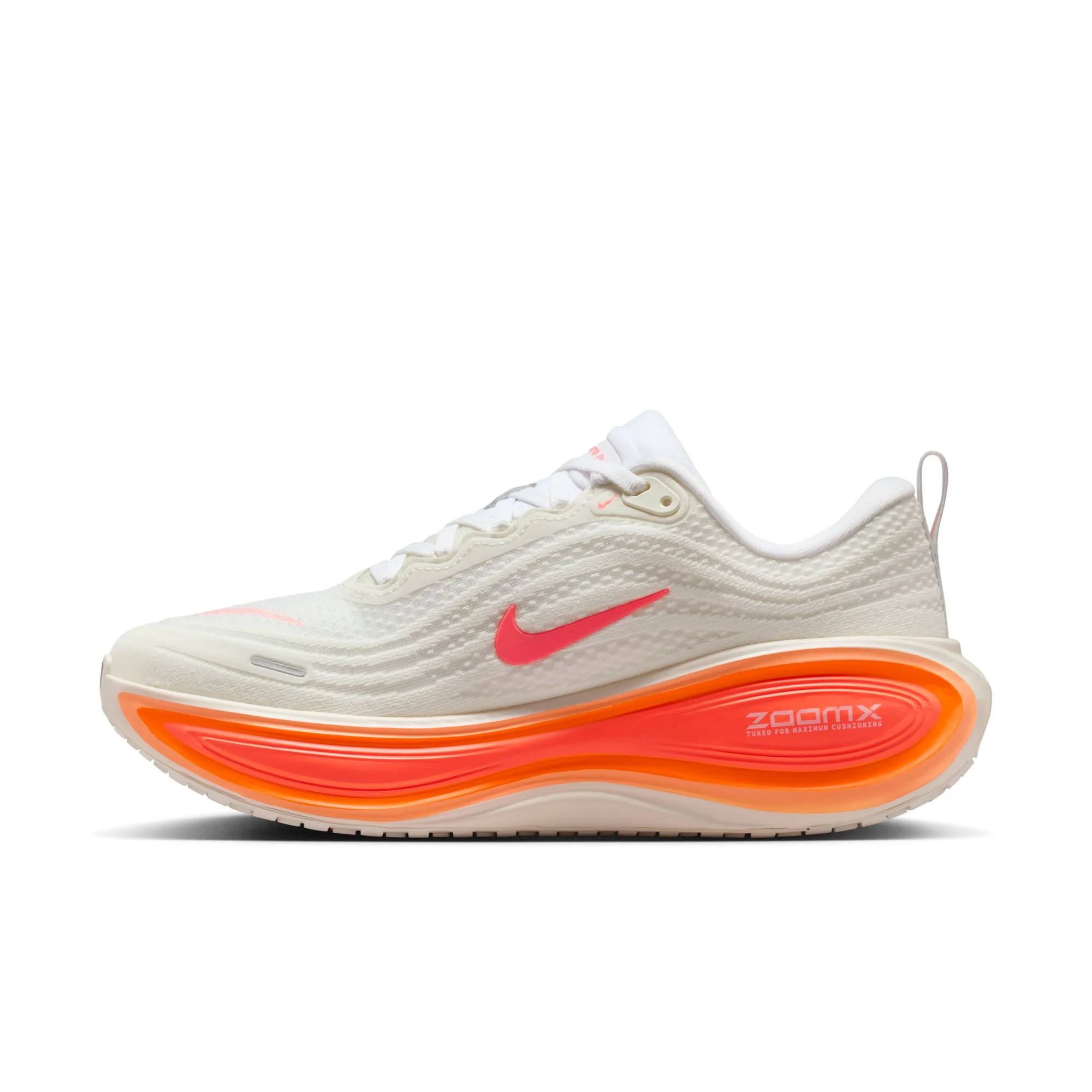Nike Womens Vomero Plus - Sail/Hot Lava/White/Orange Pulse - Neutral - HO25 - Image 7