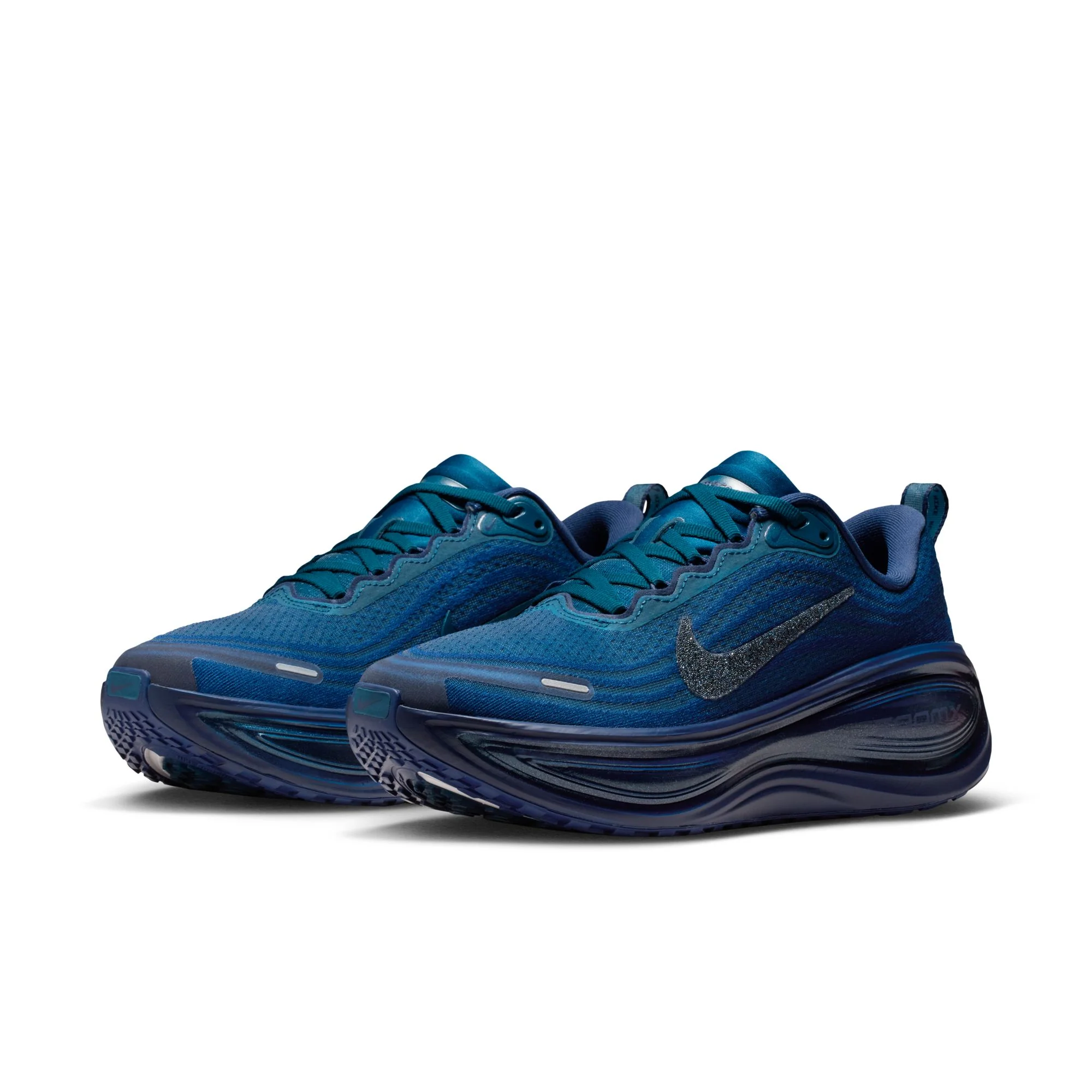 Nike Womens Vomero Plus with Swarovski® Crystals - Blue Force/Blue Void - Neutral - HO25 - Image 4