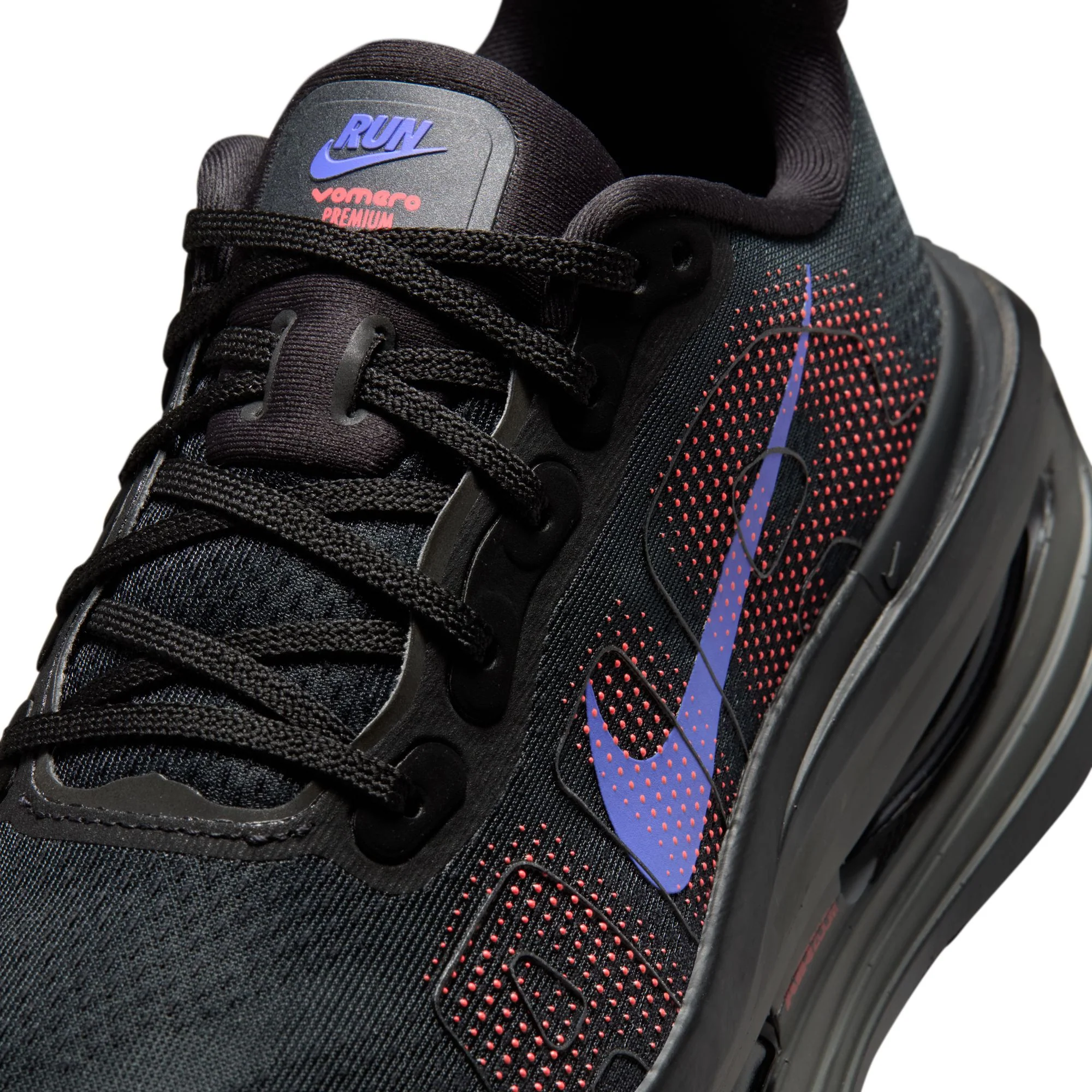 Nike Womens Vomero Premium - Black/Sapphire/Hot Lava/Anthracite - Neutral - SP26 - Image 5