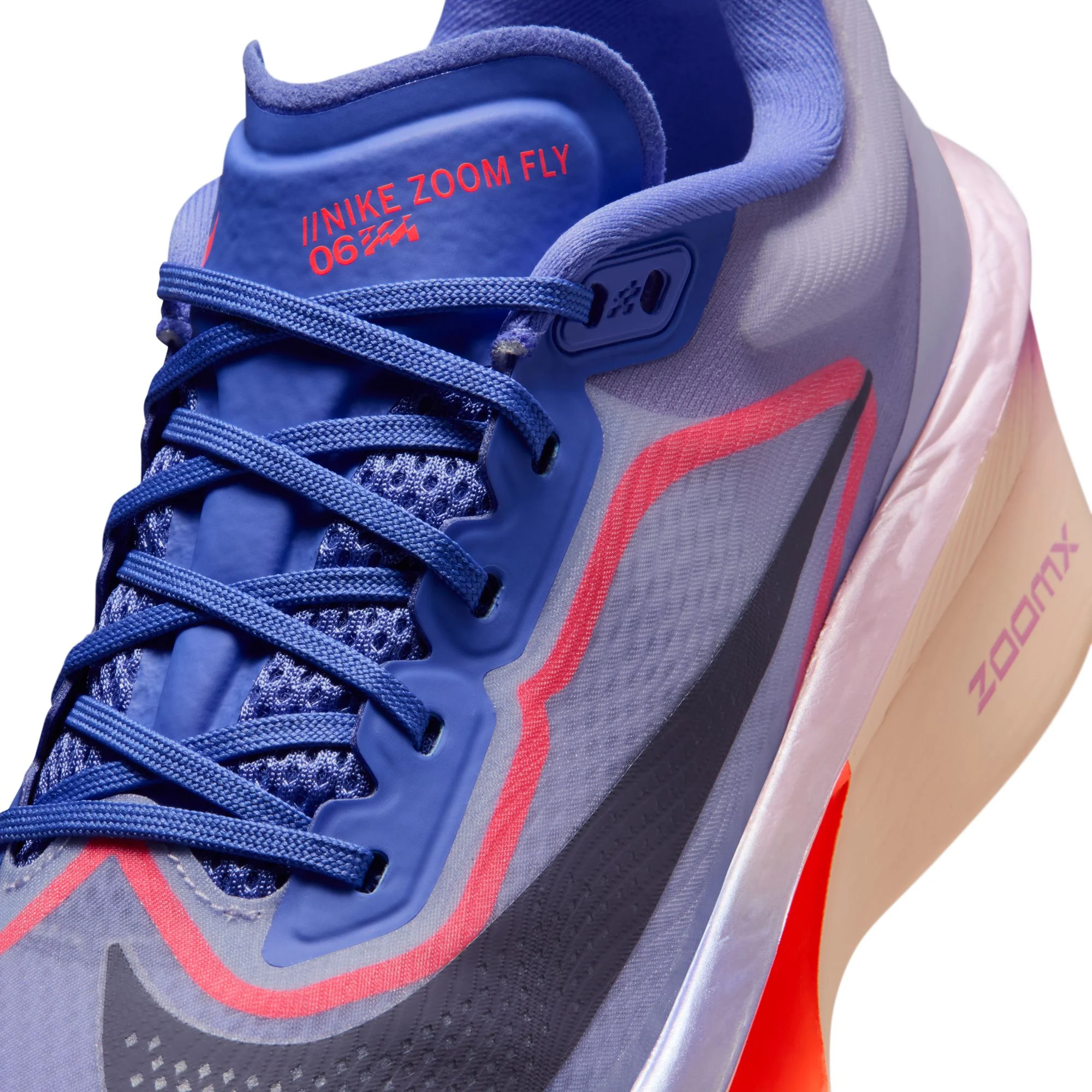 Nike Womens Zoom Fly 6 - Violet Mist/Purple Dynasty/Hot Lava - Neutral - SP26 - Image 11