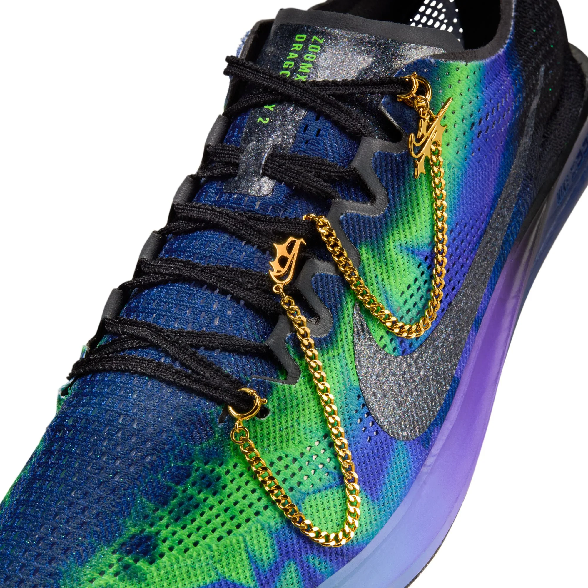 Nike ZoomX Dragonfly 2 Spikes GLAM - Fierce Purple/Black/Electric Green - SP26 - Image 11