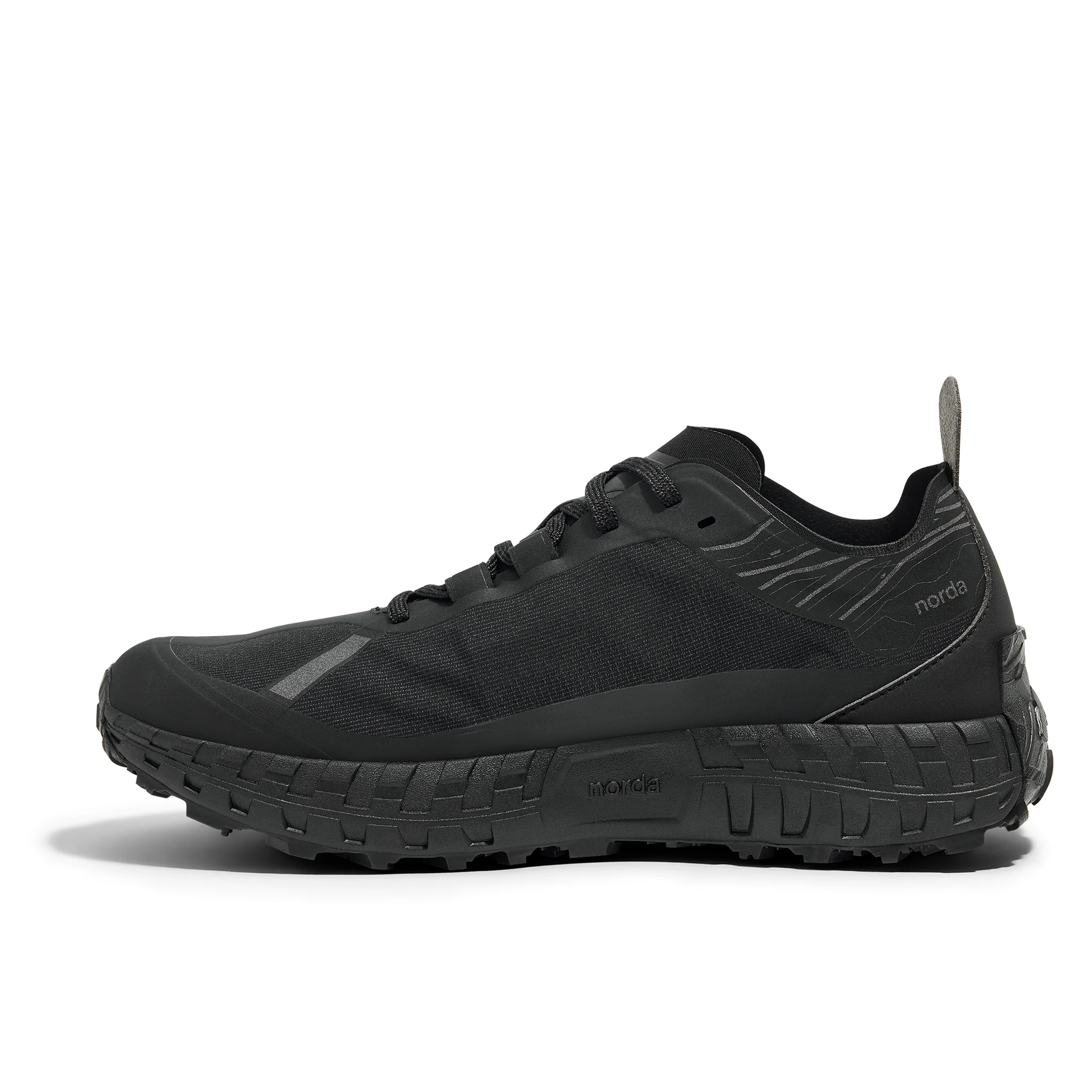 Norda Mens 001A - Stealth Black - Trail - AW25 - Image 4