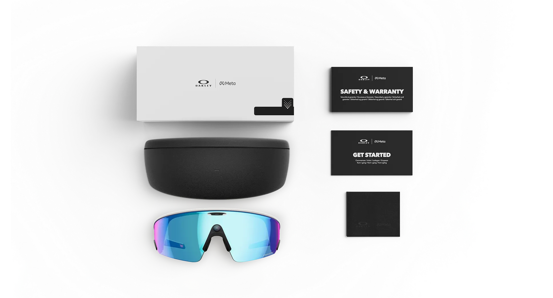 Oakley Meta Vanguard - Prizm⢠Sapphire - White - Image 4