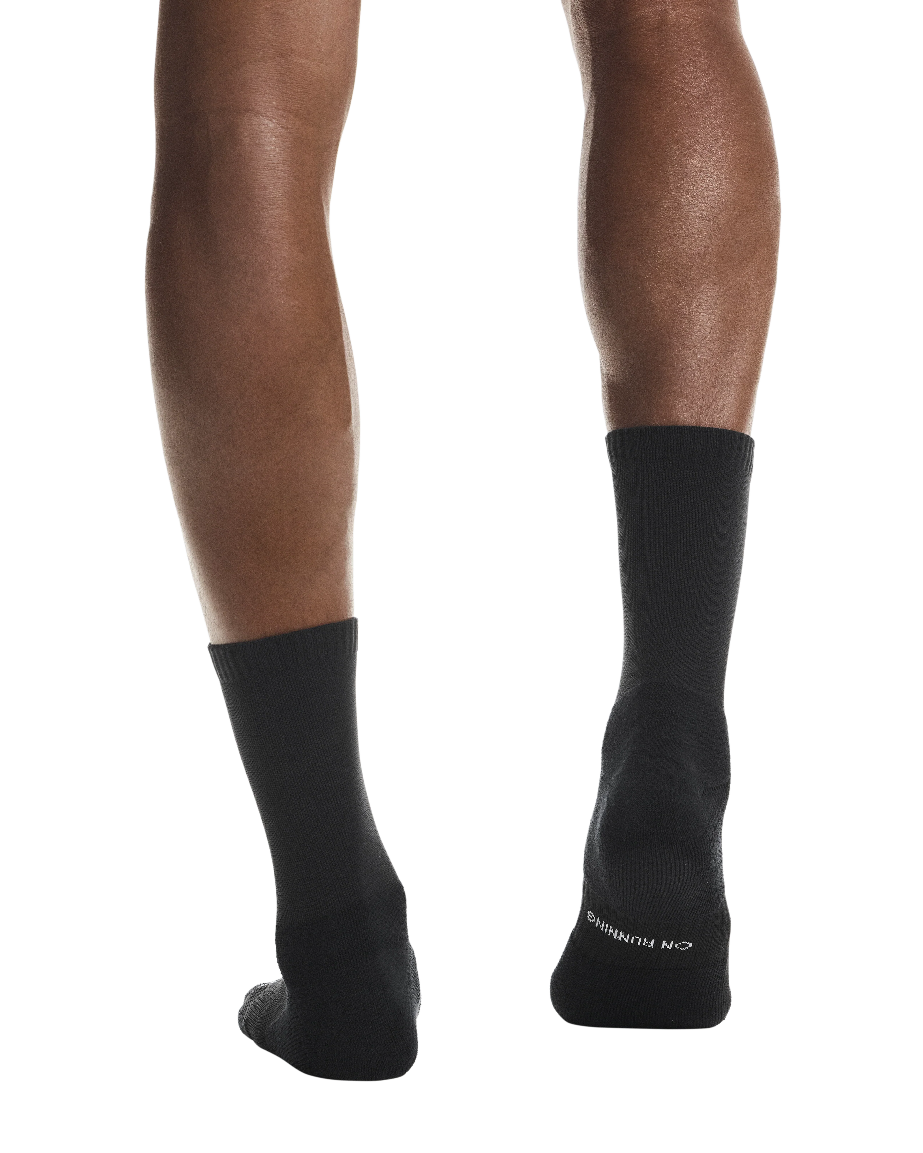 On Core Run Sock High 2-Pack Unisex - Black - Image 2
