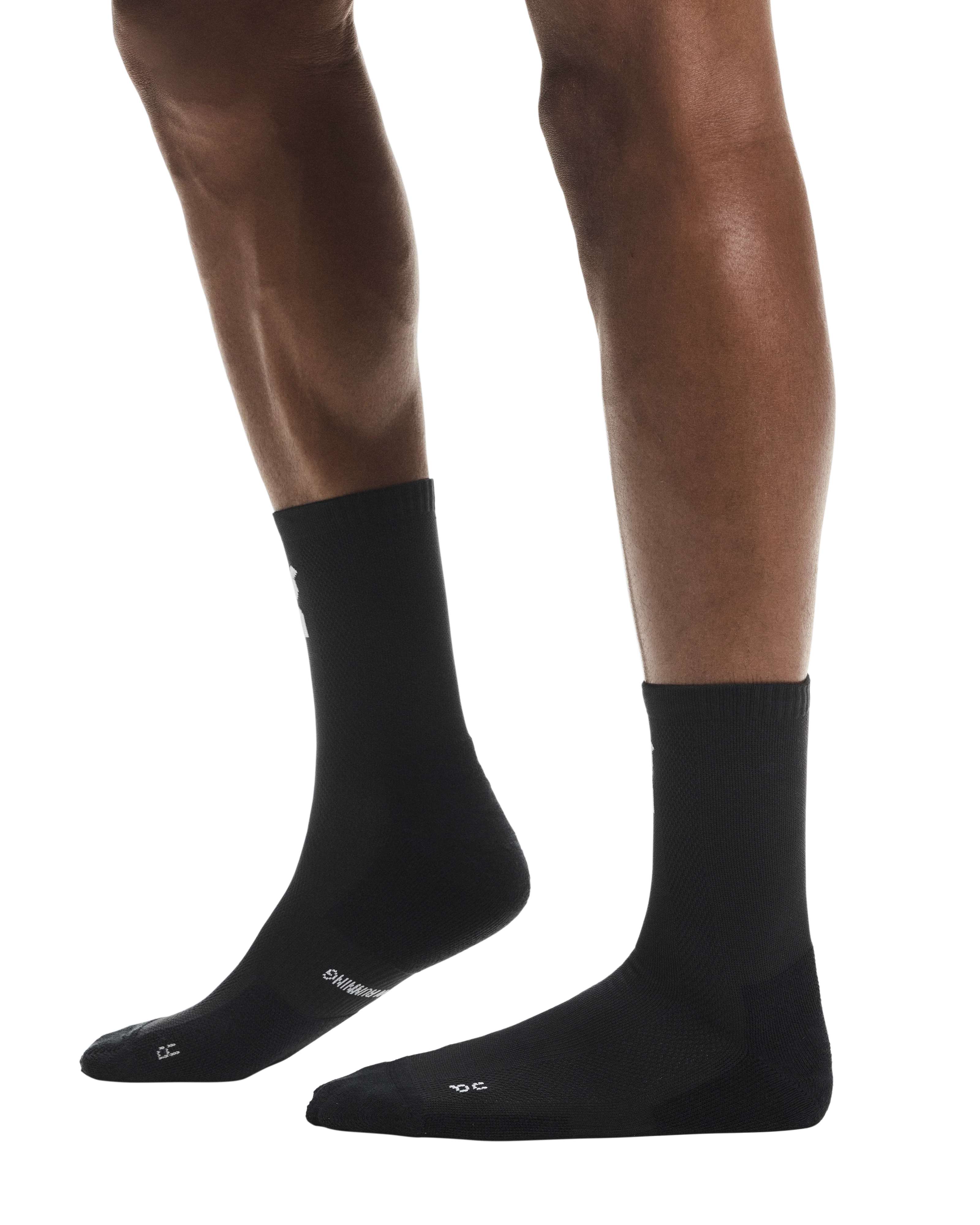 On Core Run Sock High 2-Pack Unisex - Black - Image 3