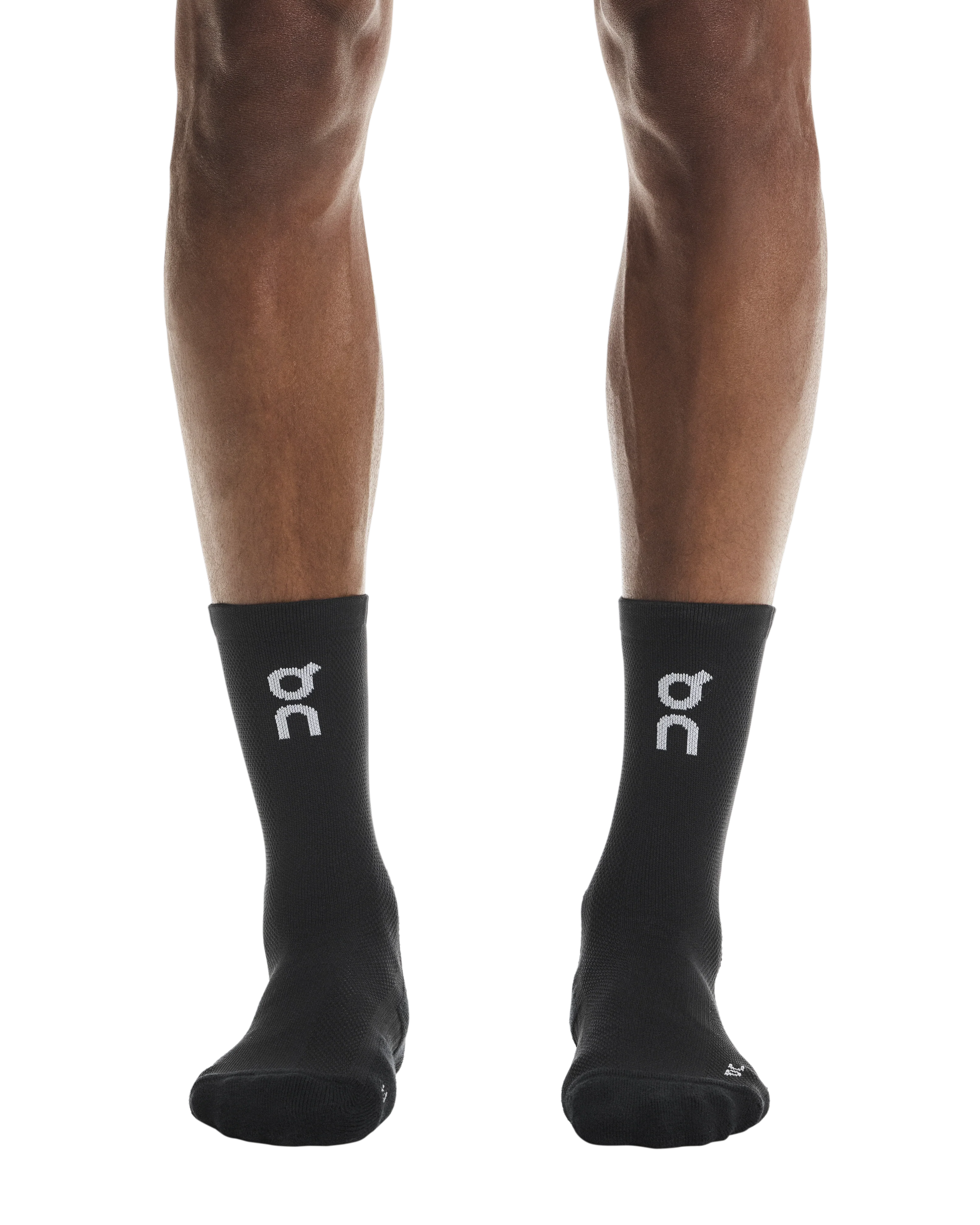 On Core Run Sock High 2-Pack Unisex - Black - Image 4