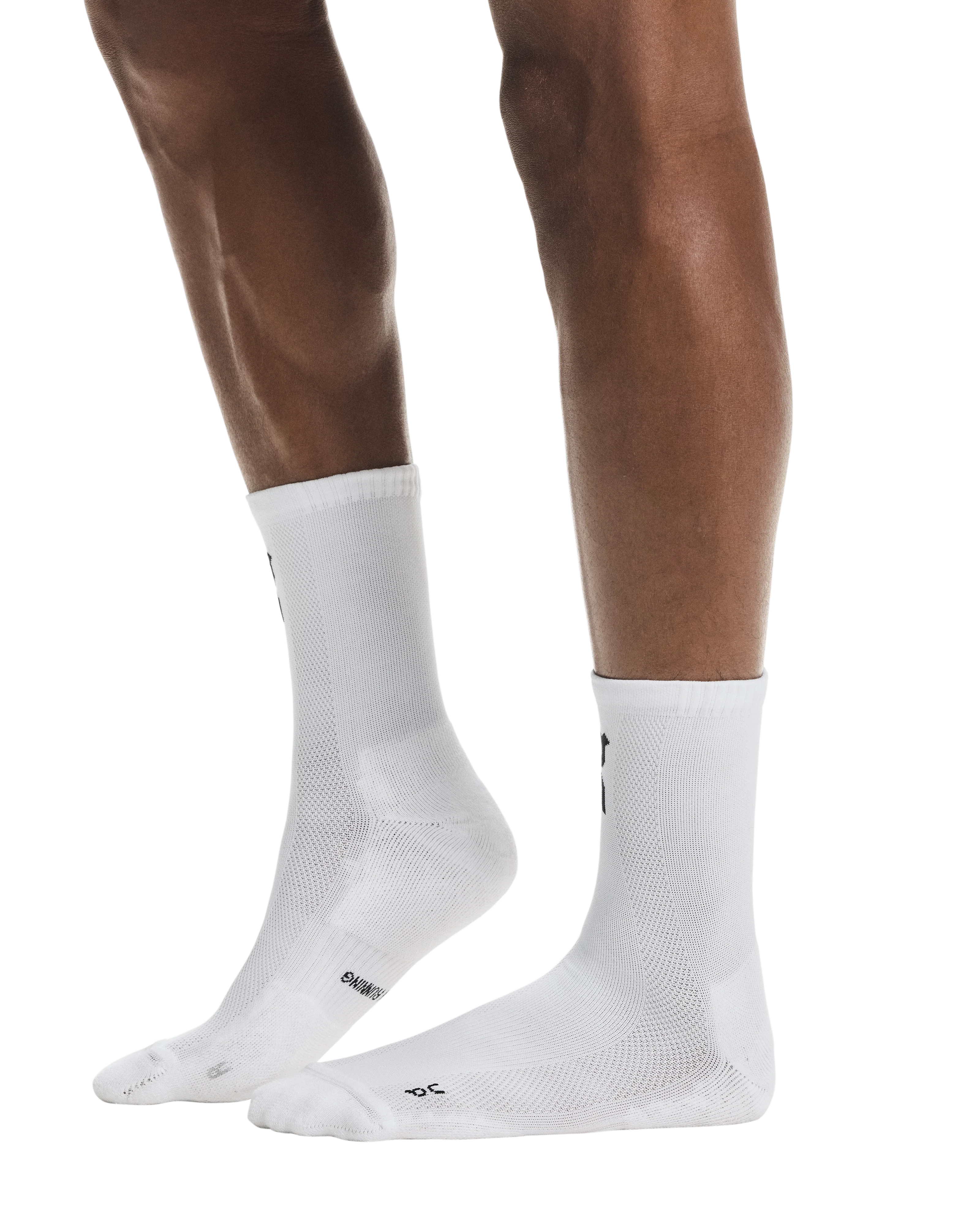 On Core Run Sock High 2-Pack Unisex - White - Image 3