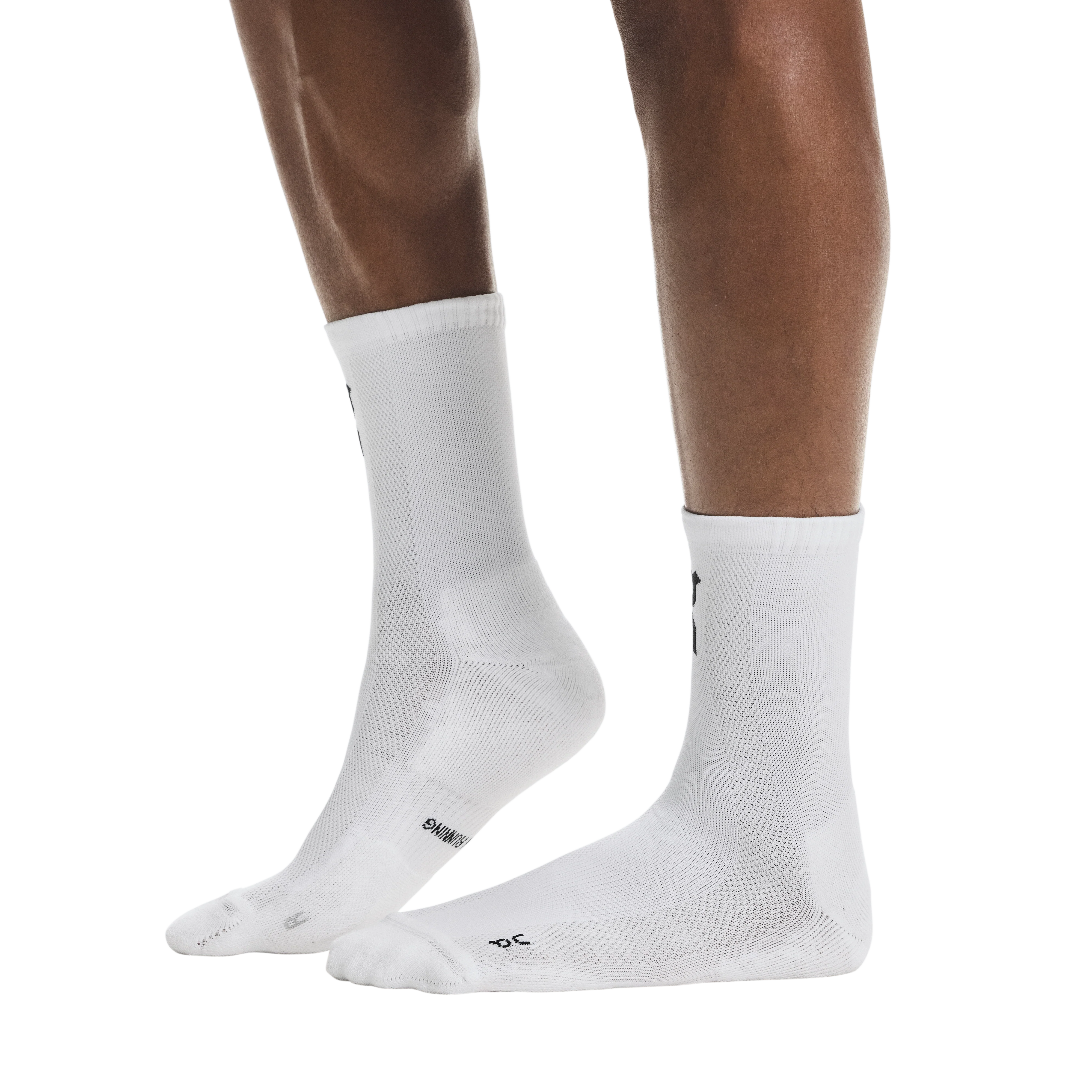 On Core Run Sock High 2-Pack Unisex - White - Image 5