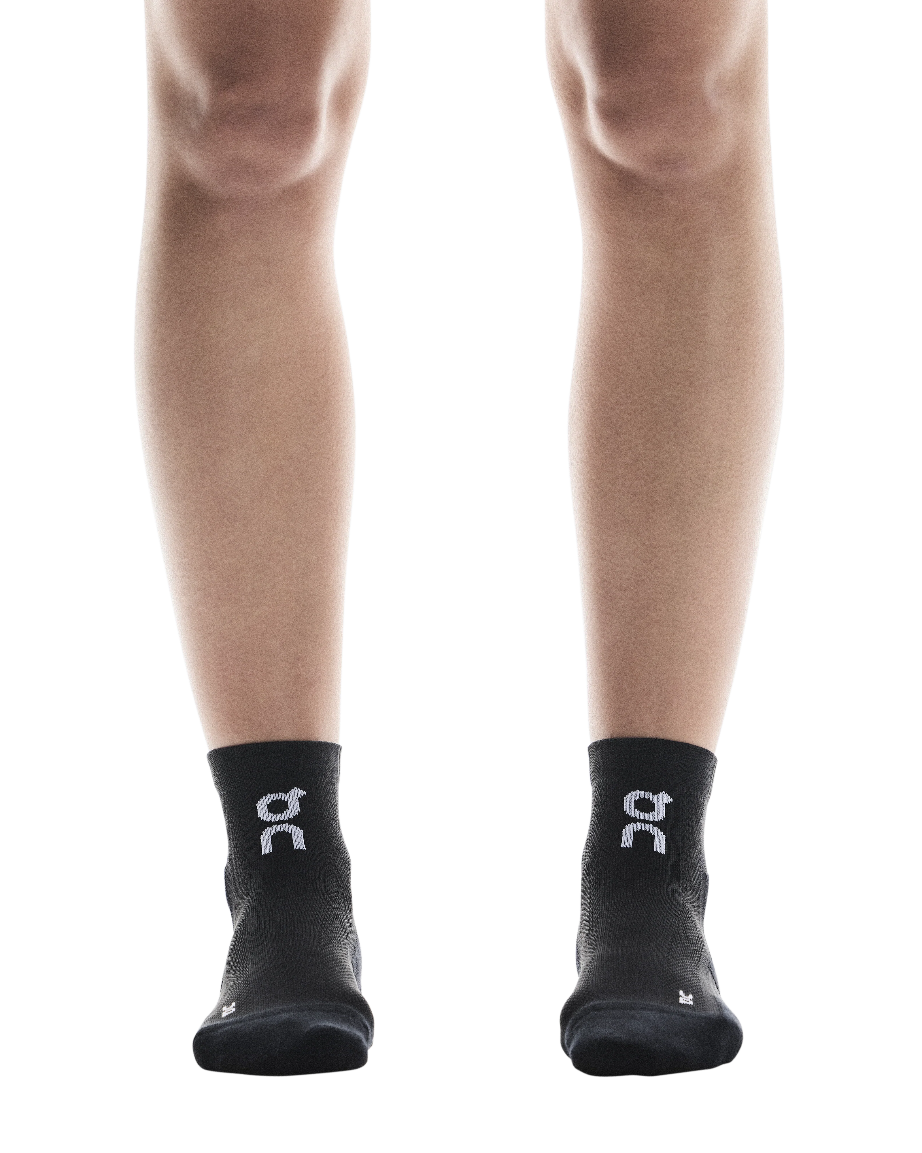 On Core Run Sock Mid 2-Pack Unisex - Black - Image 3