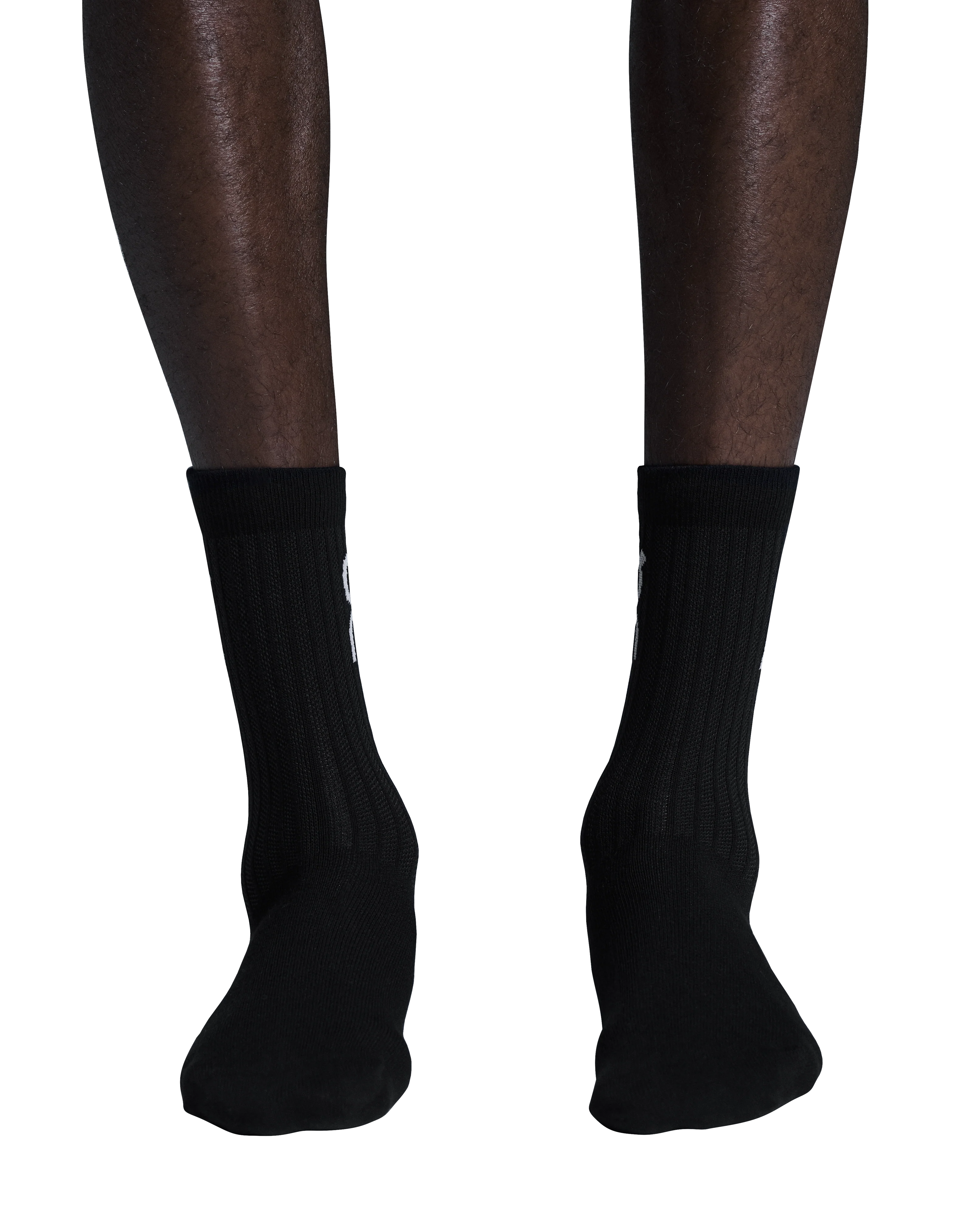 On Logo Sock High 3-Pack Unisex - Black - Image 3