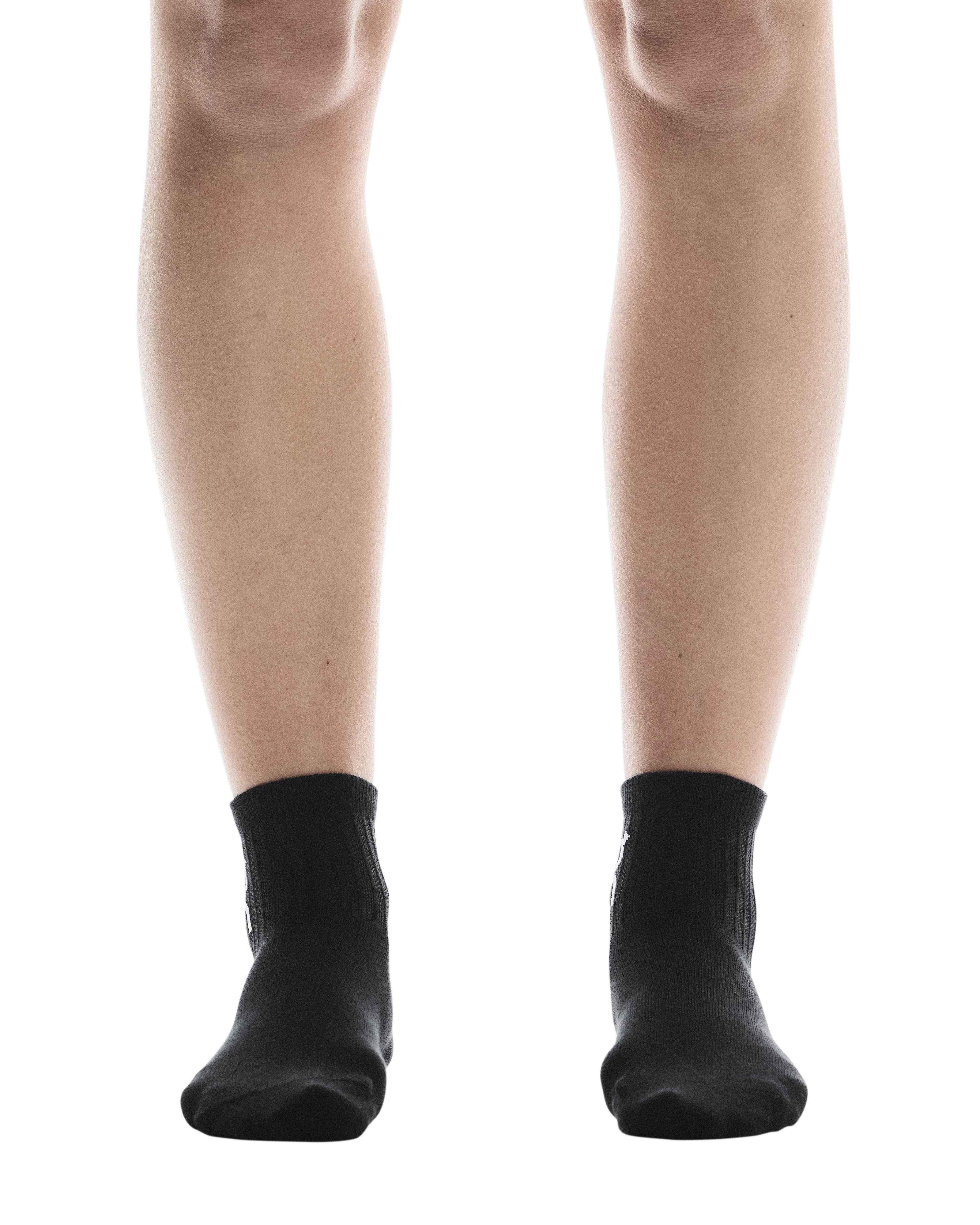 On Logo Sock Mid 3-Pack Unisex - Black - Image 3