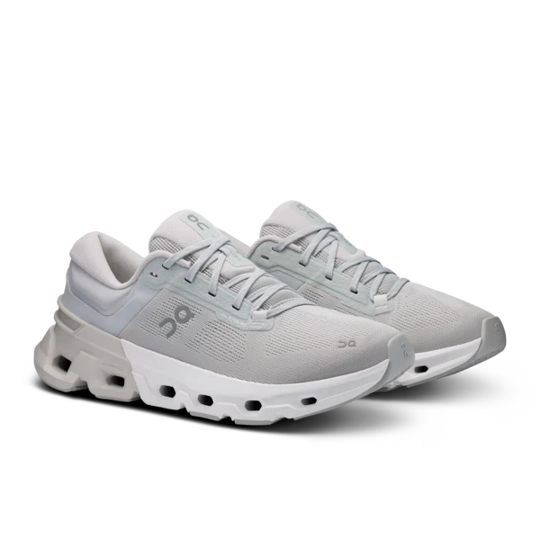 ON Mens Cloudflyer 5 - Glacier/Wolf - Image 4